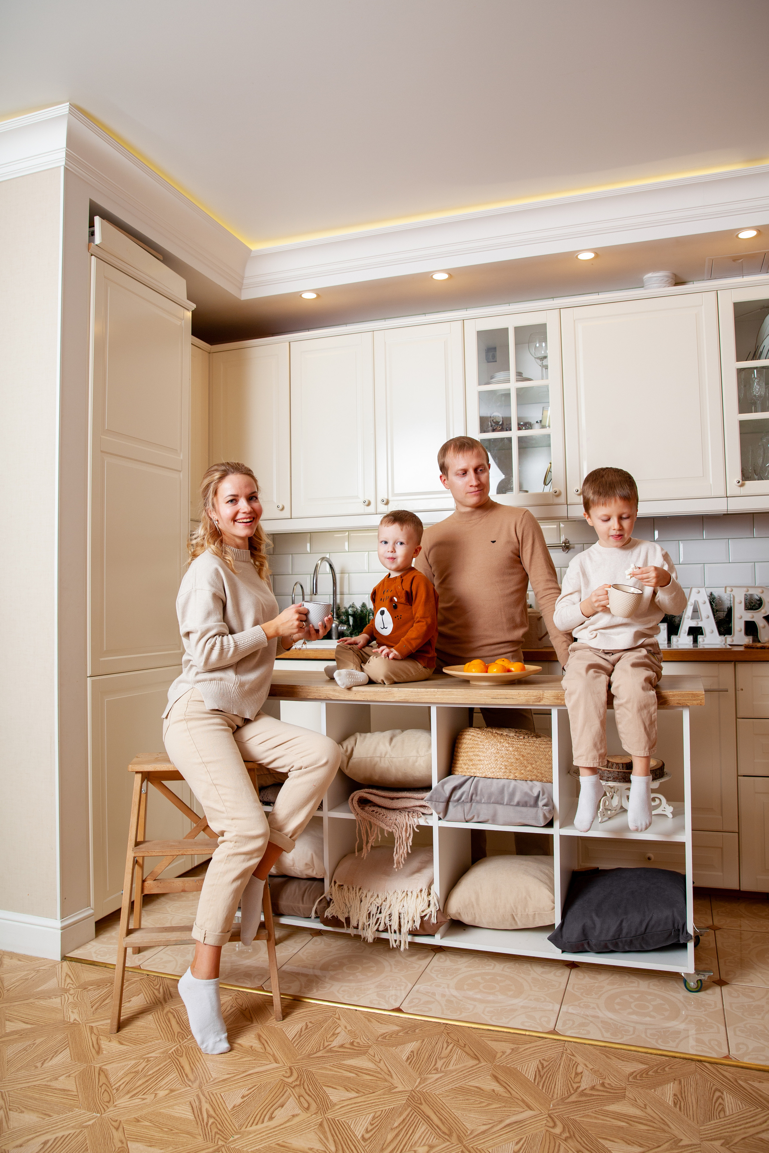 Новогодняя семейная фотосессия. Фотограф в Железнодорожном и Балашихе