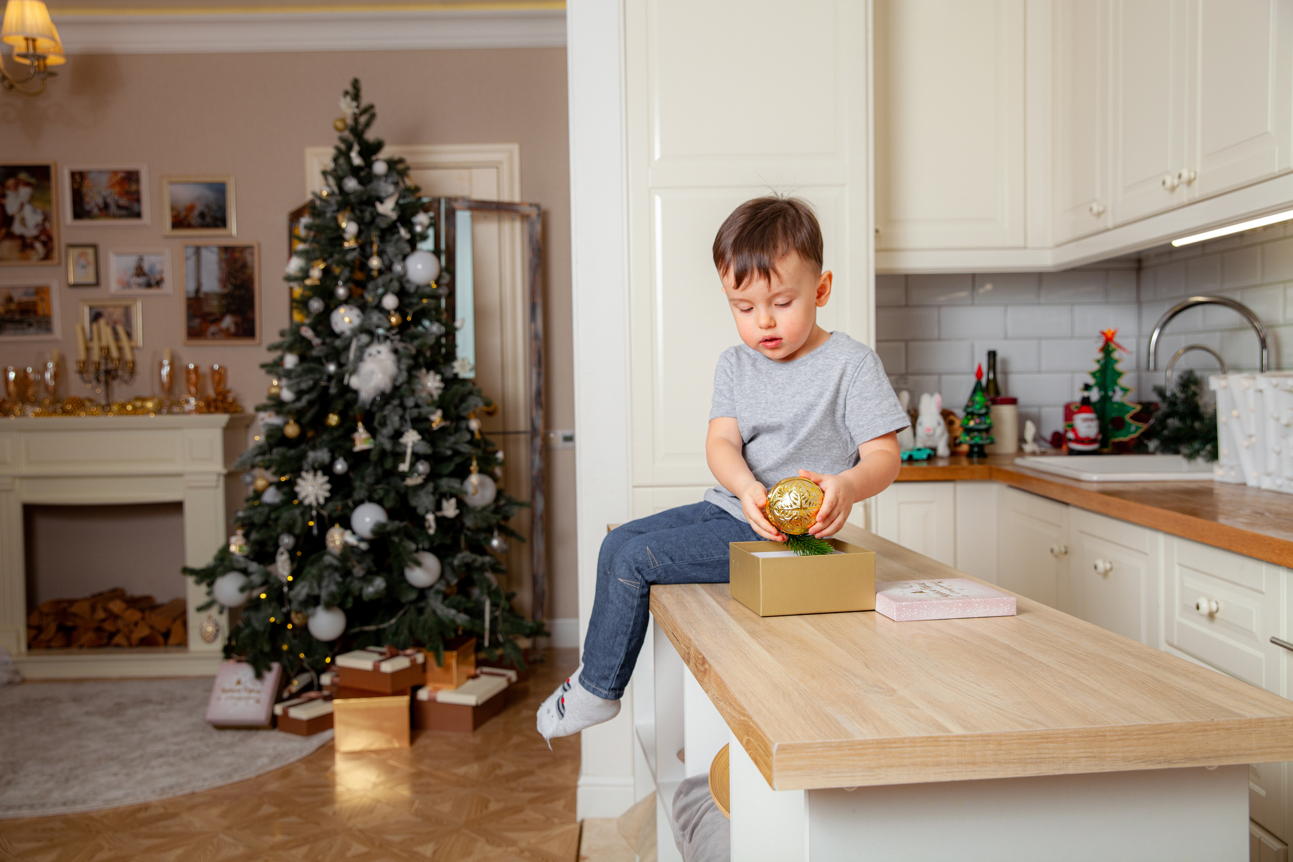 Новогодняя фотосессия беременности для Светланы. Фотограф в Железнодорожном и Балашихе