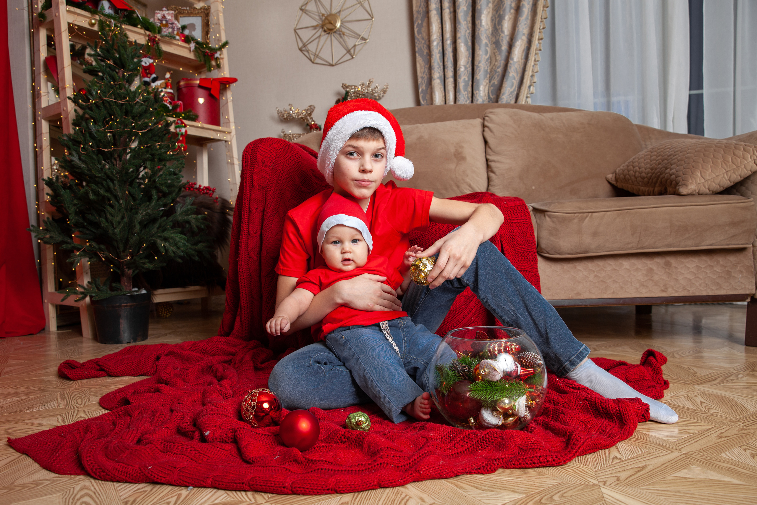 Анна. Новогодняя семейная фотосессия. Фотограф в Железнодорожном и Балашихе