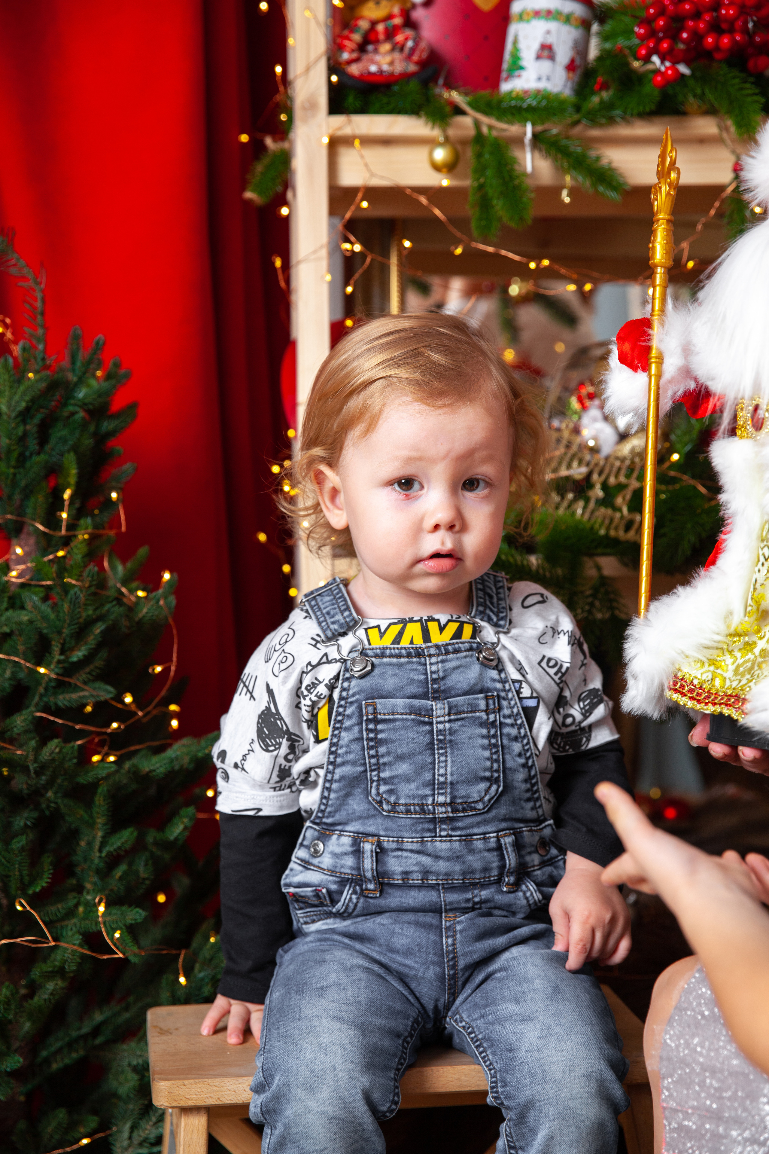 Мария с малышами. Новогодняя фотосессия. Фотограф в Железнодорожном и Балашихе