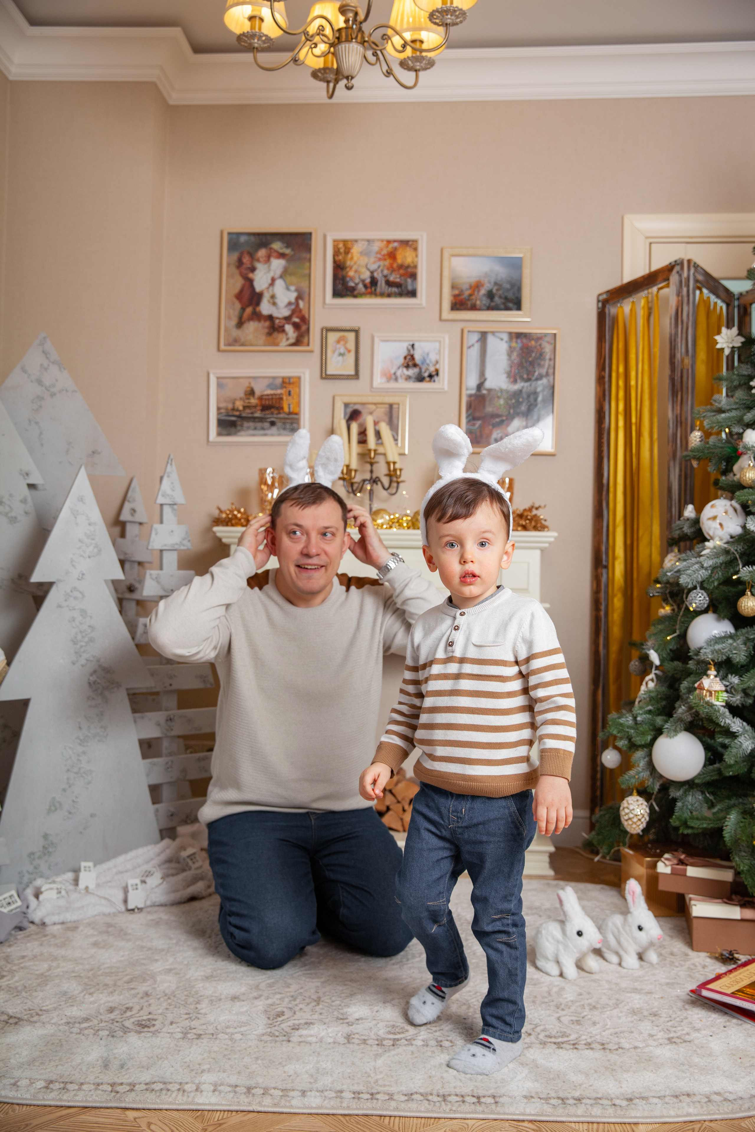 Новогодняя фотосессия беременности для Светланы. Фотограф в Железнодорожном и Балашихе