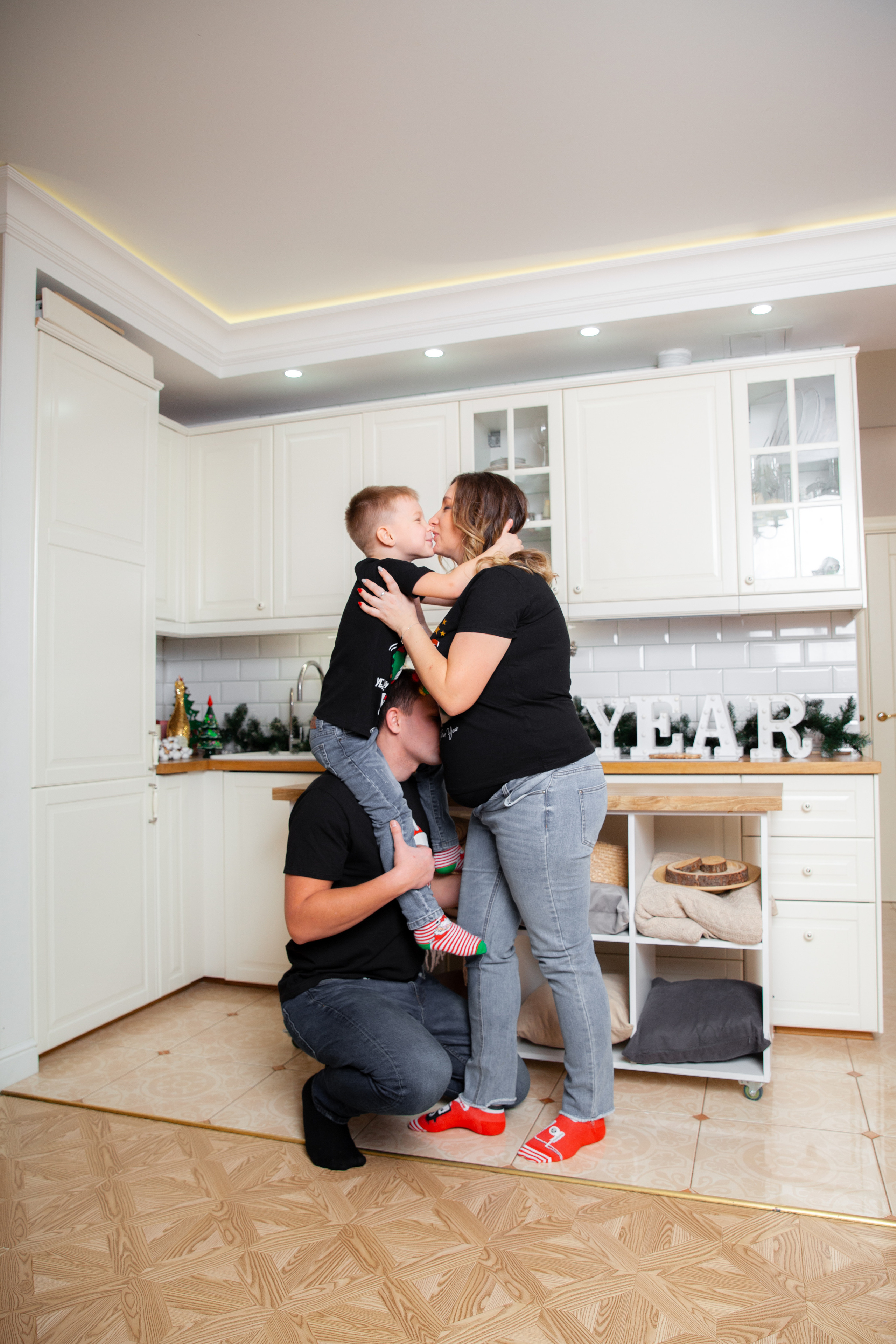 Новогодняя семейная фотосессия для Анастасии. Фотограф в Железнодорожном и Балашихе