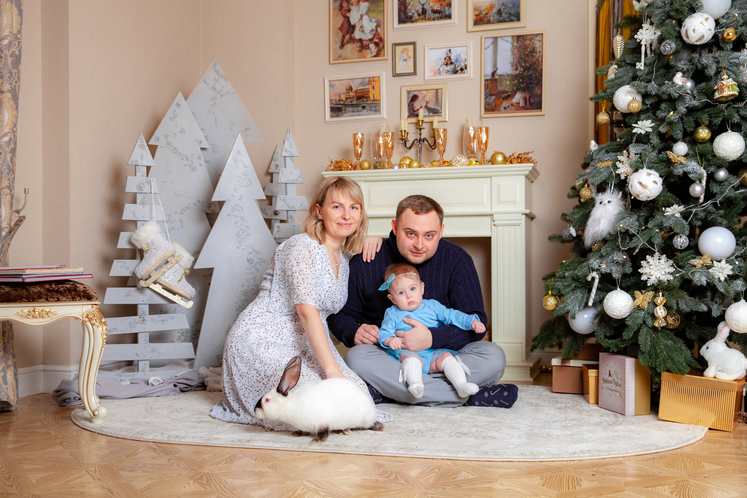 Настя, Никита и Верочка. Новогодняя фотосессия. Фотограф в Железнодорожном и Балашихе