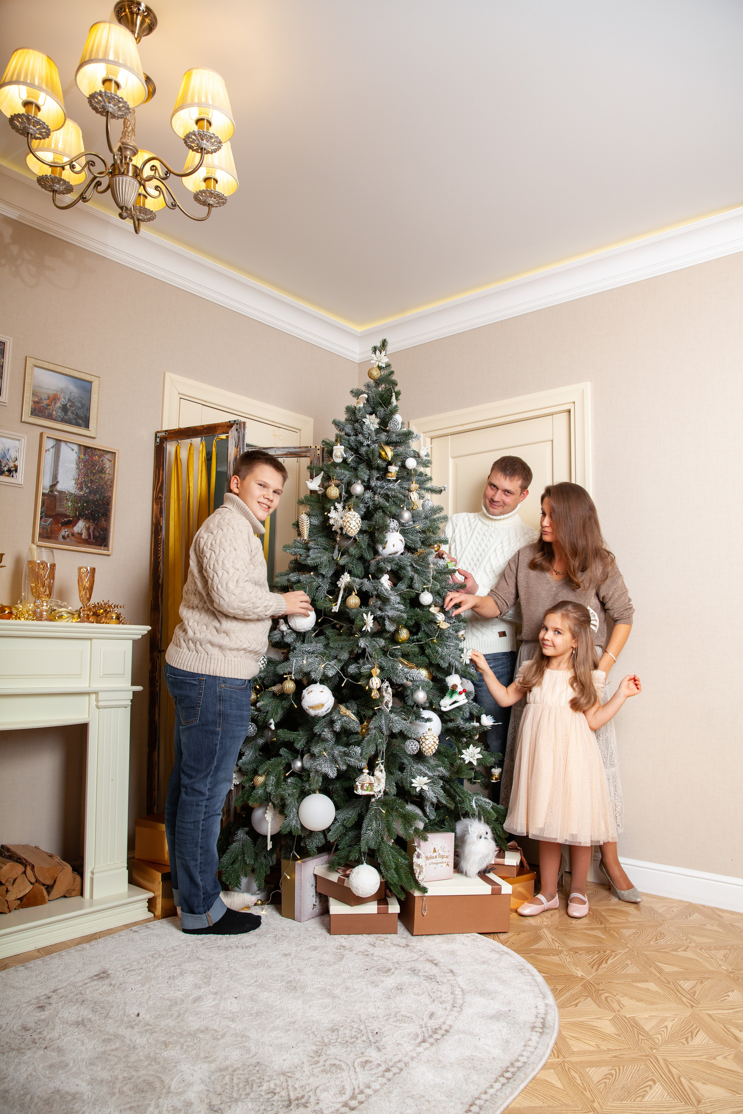 Новогодняя фотосессия для Кристины. Фотограф в Железнодорожном и Балашихе