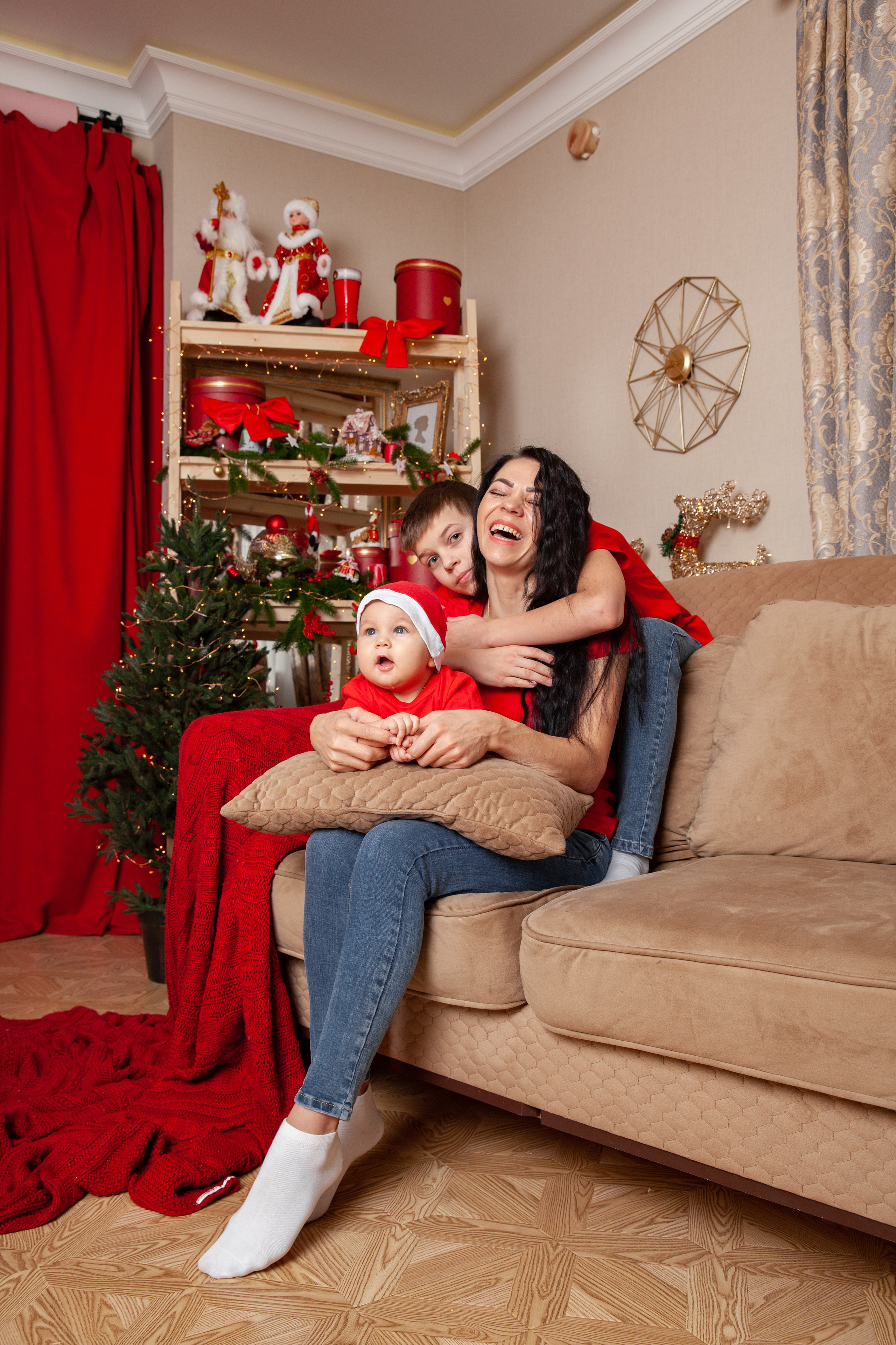 Анна. Новогодняя семейная фотосессия. Фотограф в Железнодорожном и Балашихе
