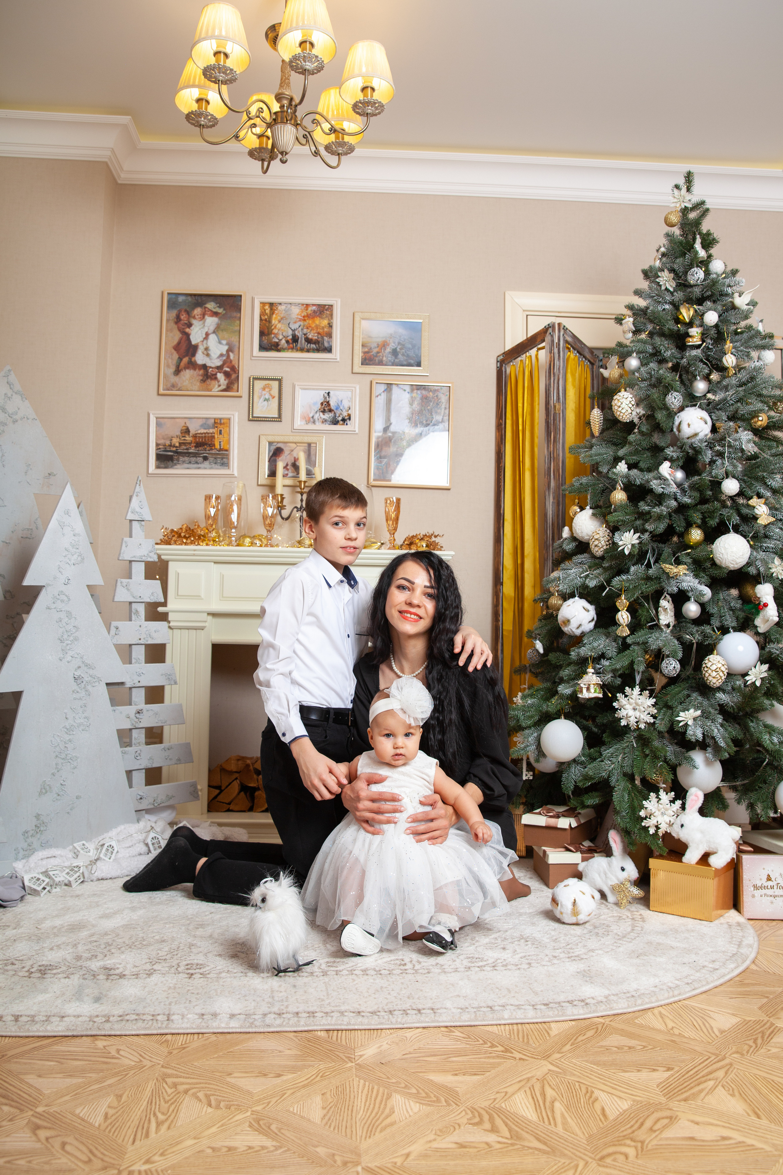 Анна. Новогодняя семейная фотосессия. Фотограф в Железнодорожном и Балашихе