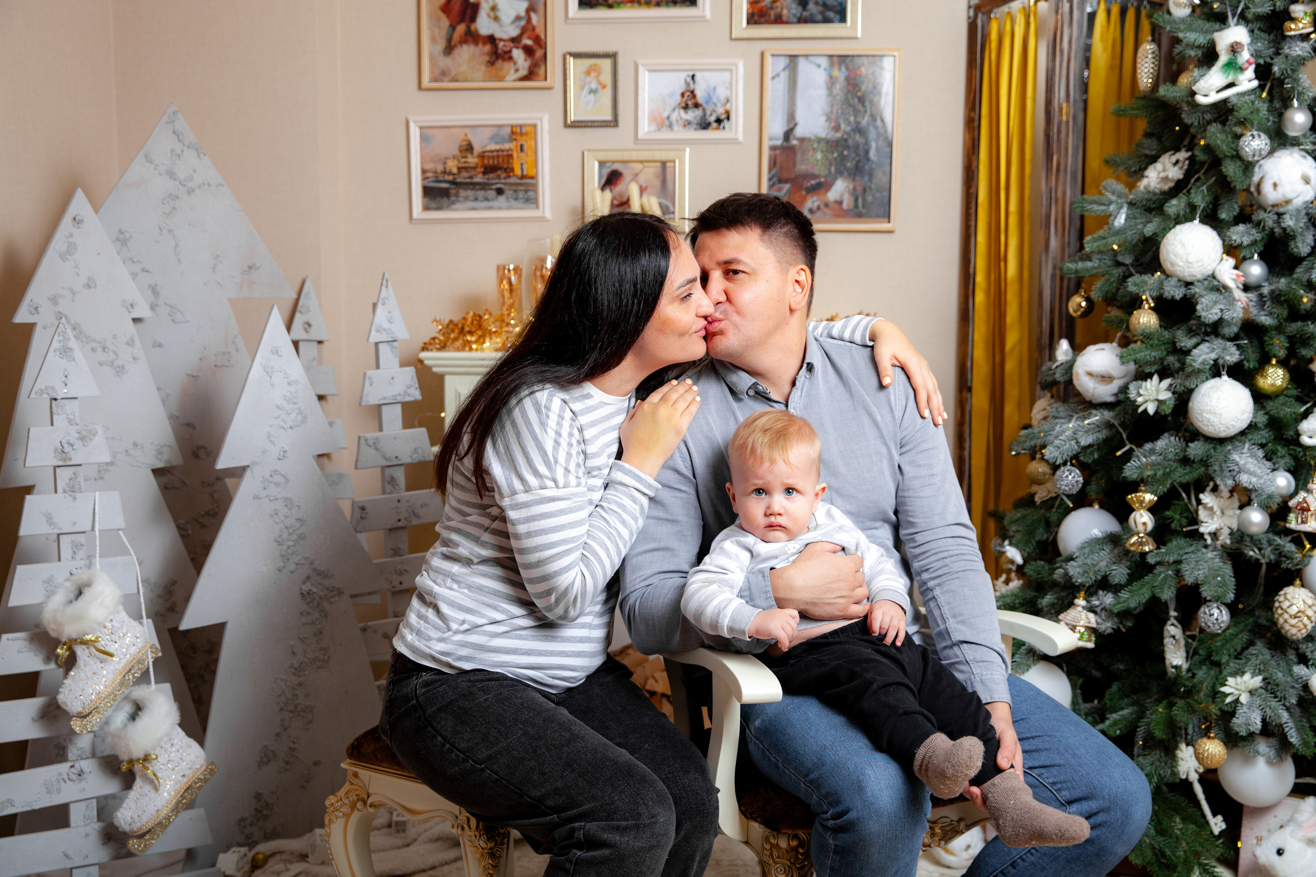 Новогодняя фотосессия для Зарины. Фотограф в Железнодорожном и Балашихе