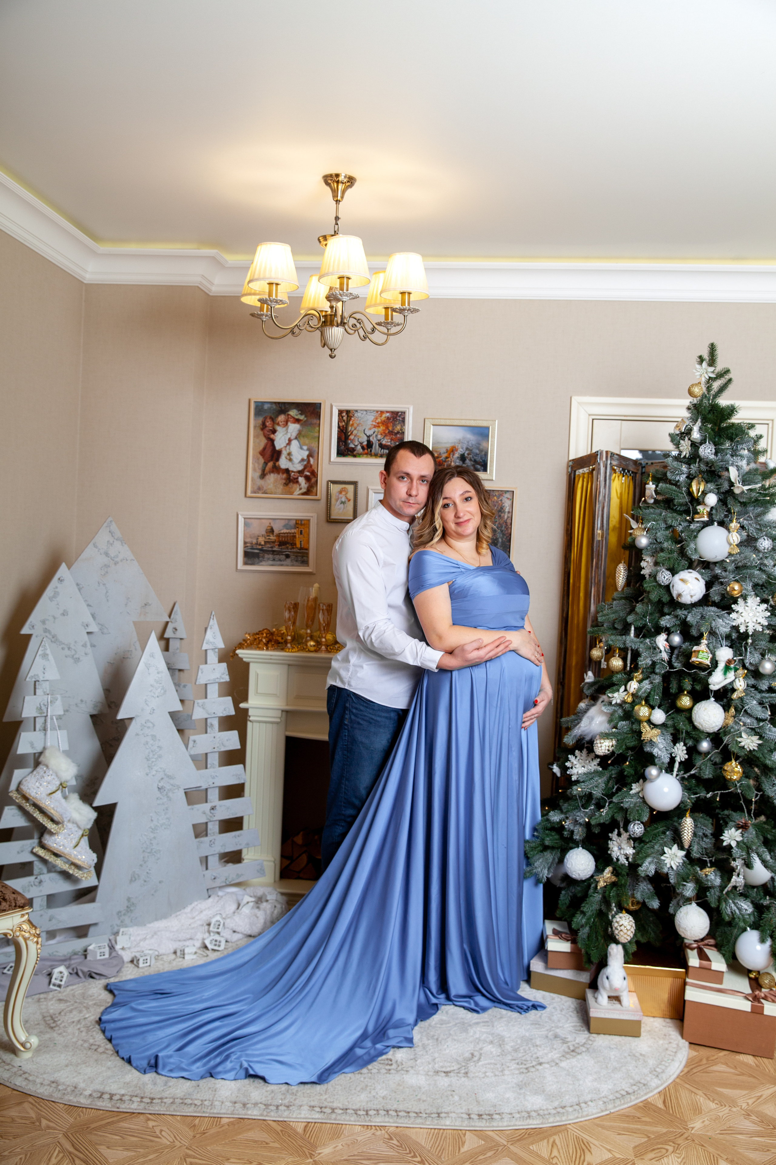 Новогодняя семейная фотосессия для Анастасии. Фотограф в Железнодорожном и Балашихе