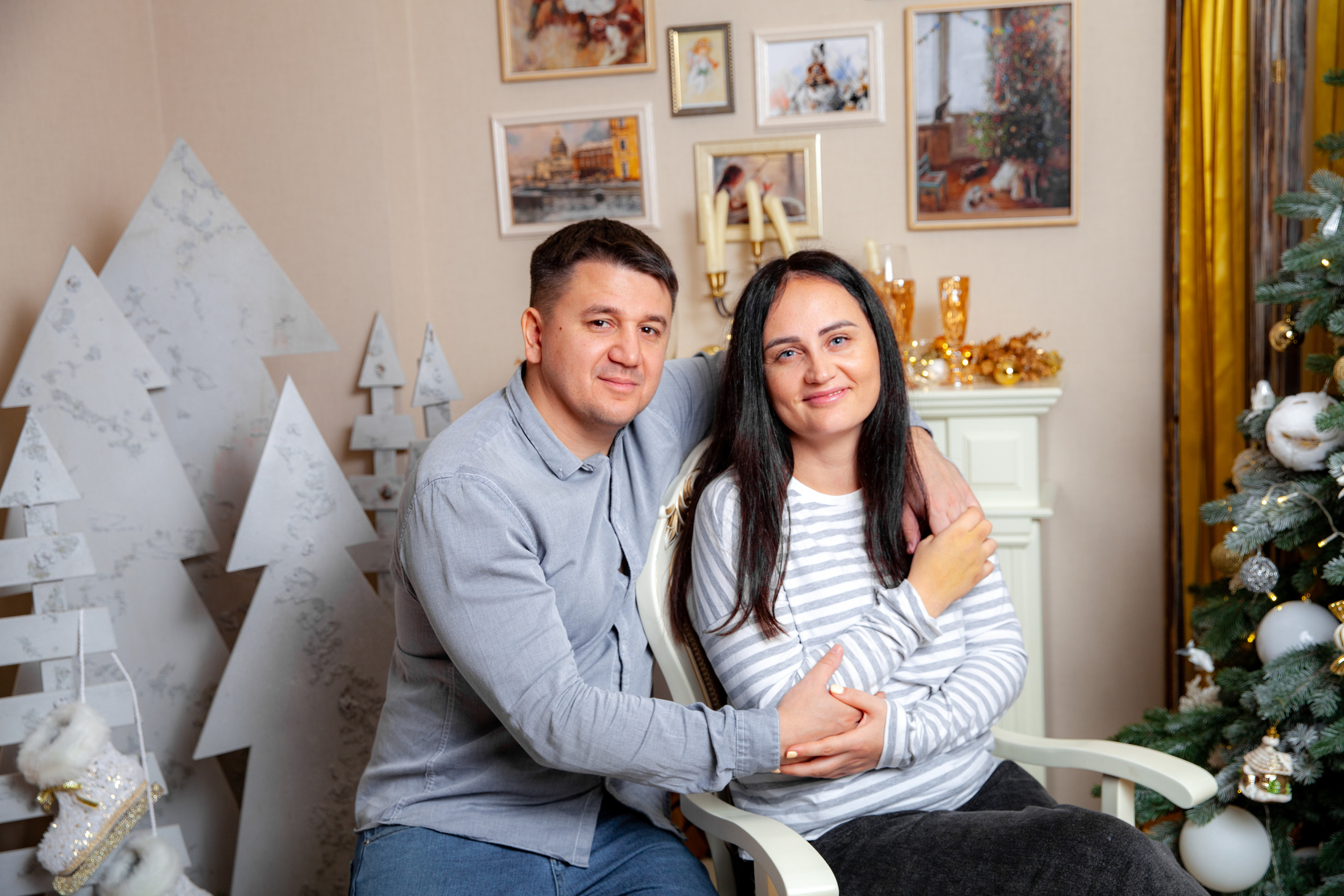 Новогодняя фотосессия для Зарины. Фотограф в Железнодорожном и Балашихе