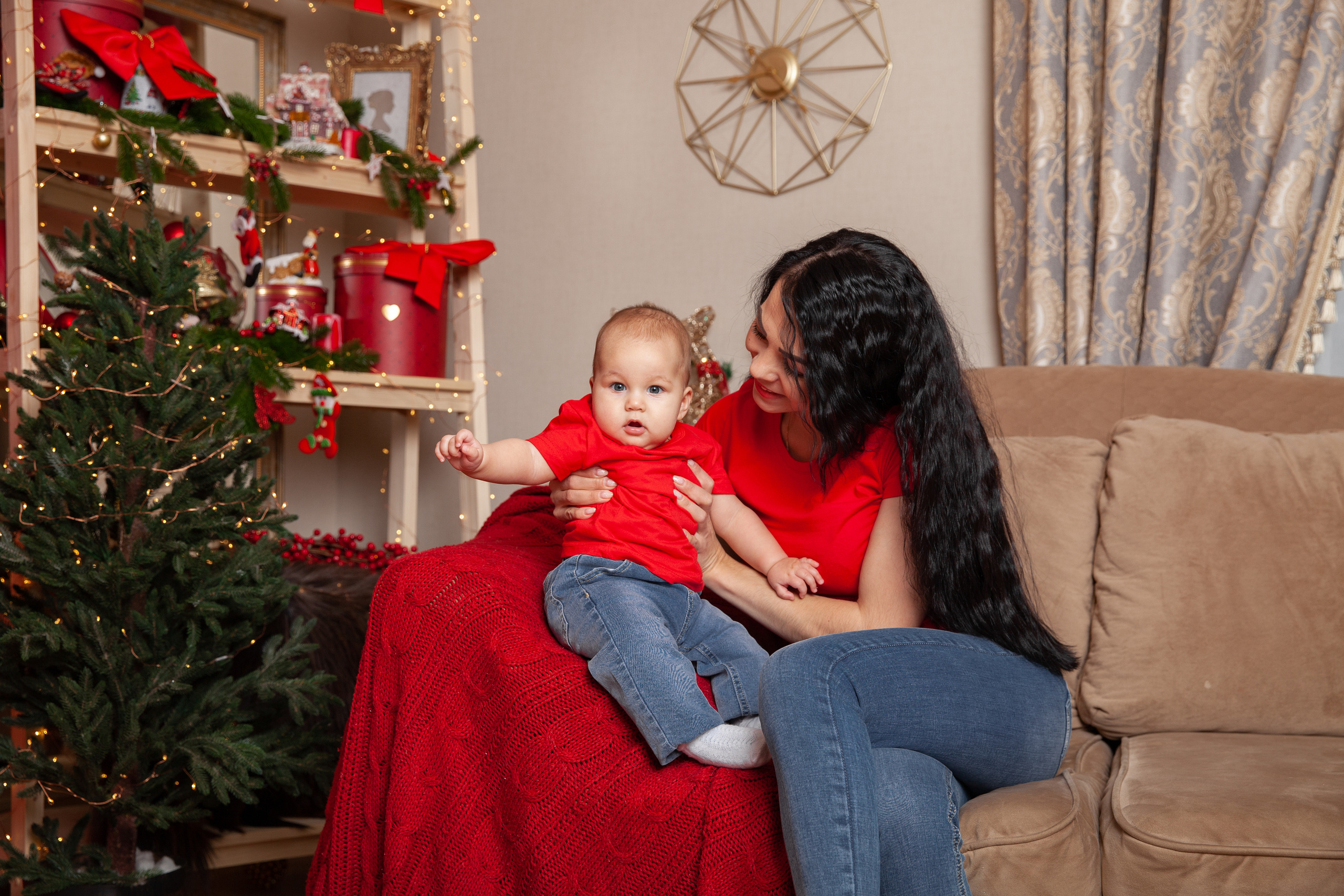 Анна. Новогодняя семейная фотосессия. Фотограф в Железнодорожном и Балашихе