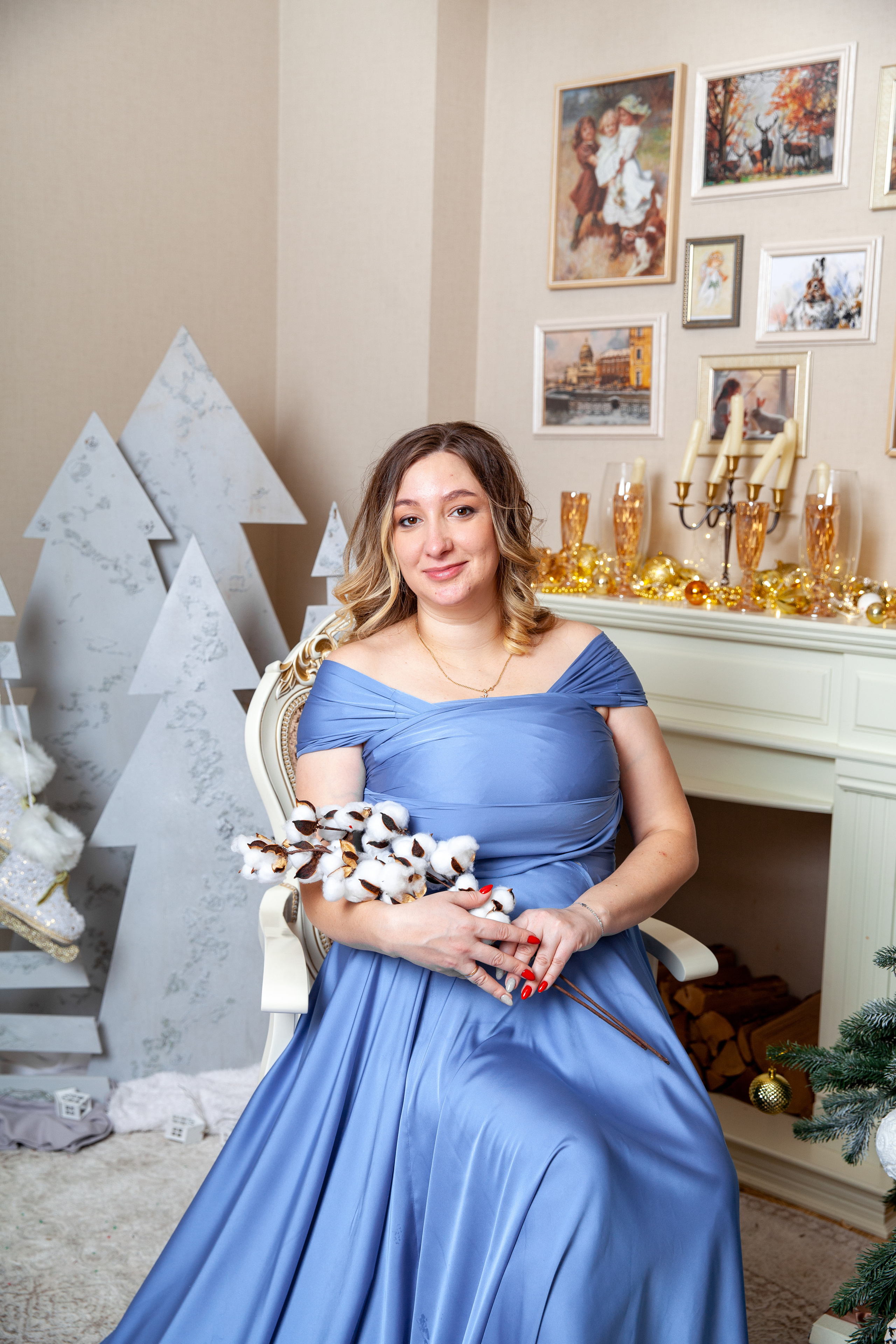 Новогодняя семейная фотосессия для Анастасии. Фотограф в Железнодорожном и Балашихе