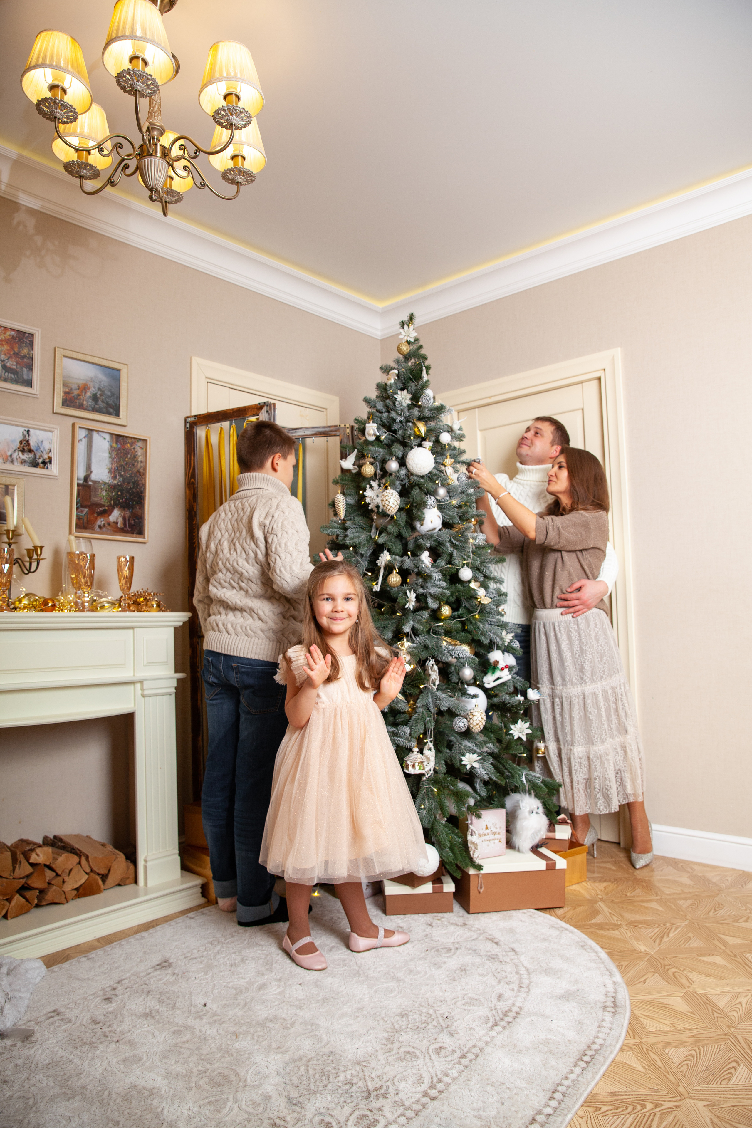 Новогодняя фотосессия для Кристины. Фотограф в Железнодорожном и Балашихе