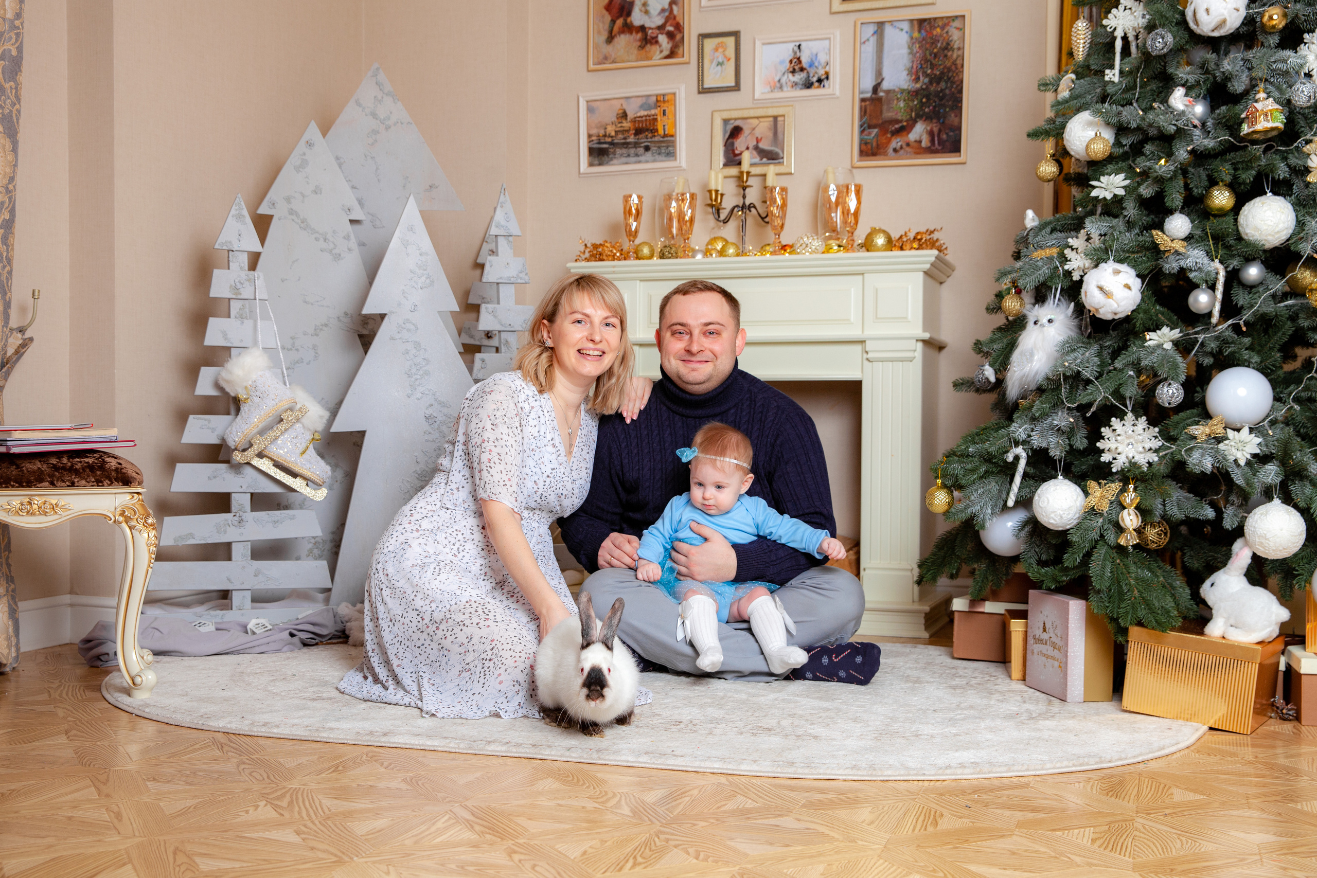 Настя, Никита и Верочка. Новогодняя фотосессия. Фотограф в Железнодорожном и Балашихе