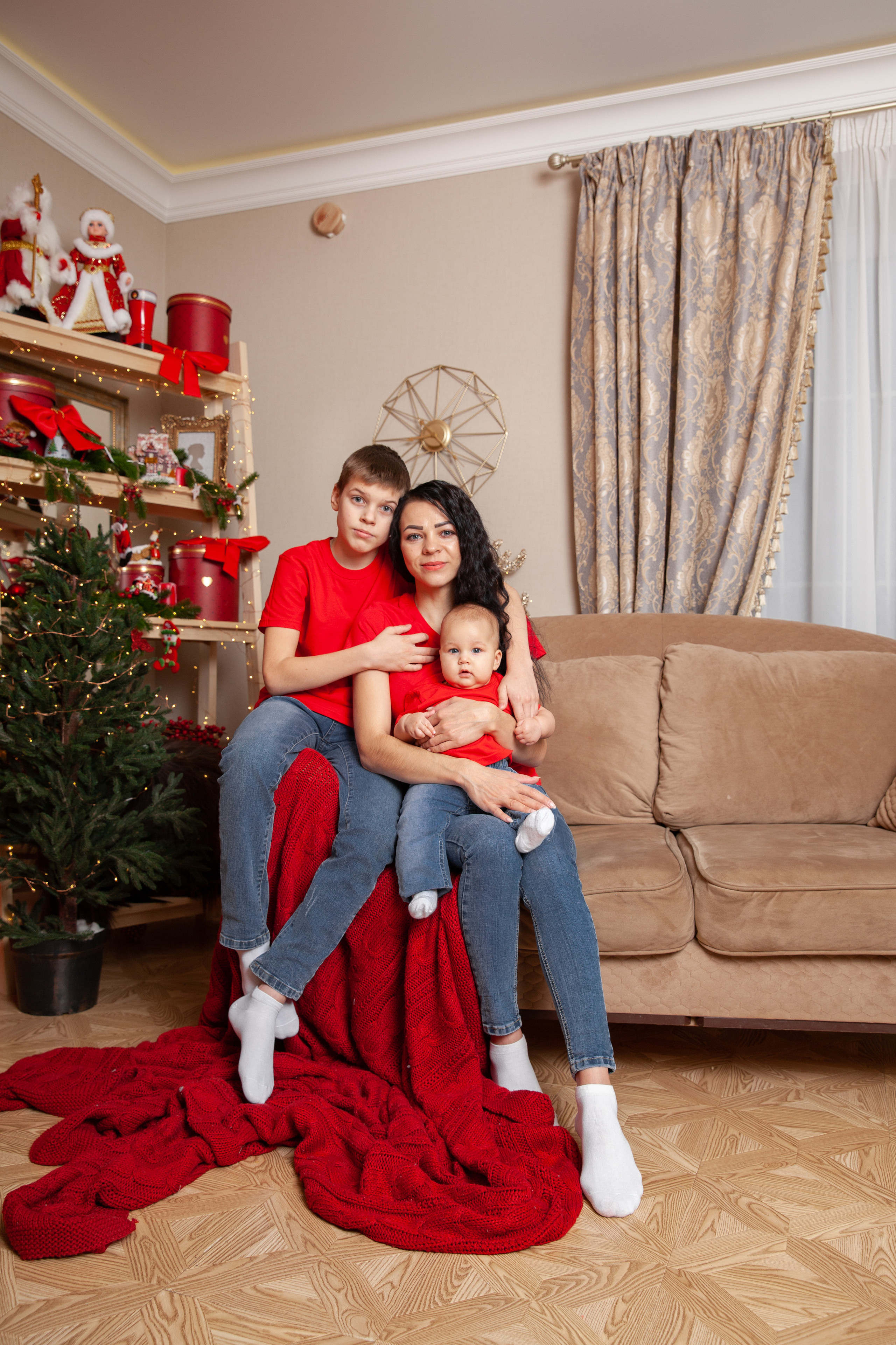 Анна. Новогодняя семейная фотосессия. Фотограф в Железнодорожном и Балашихе