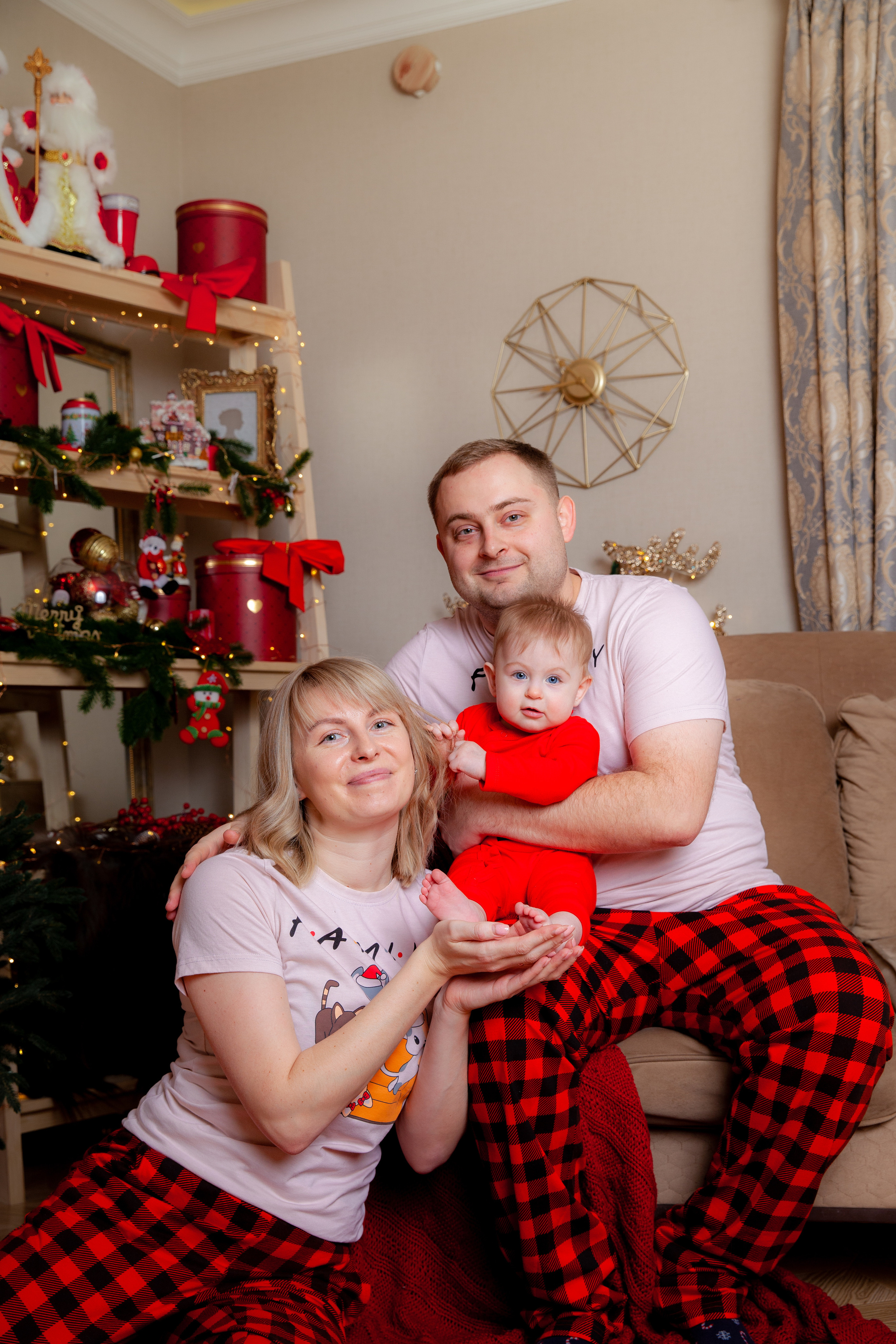 Настя, Никита и Верочка. Новогодняя фотосессия. Фотограф в Железнодорожном и Балашихе