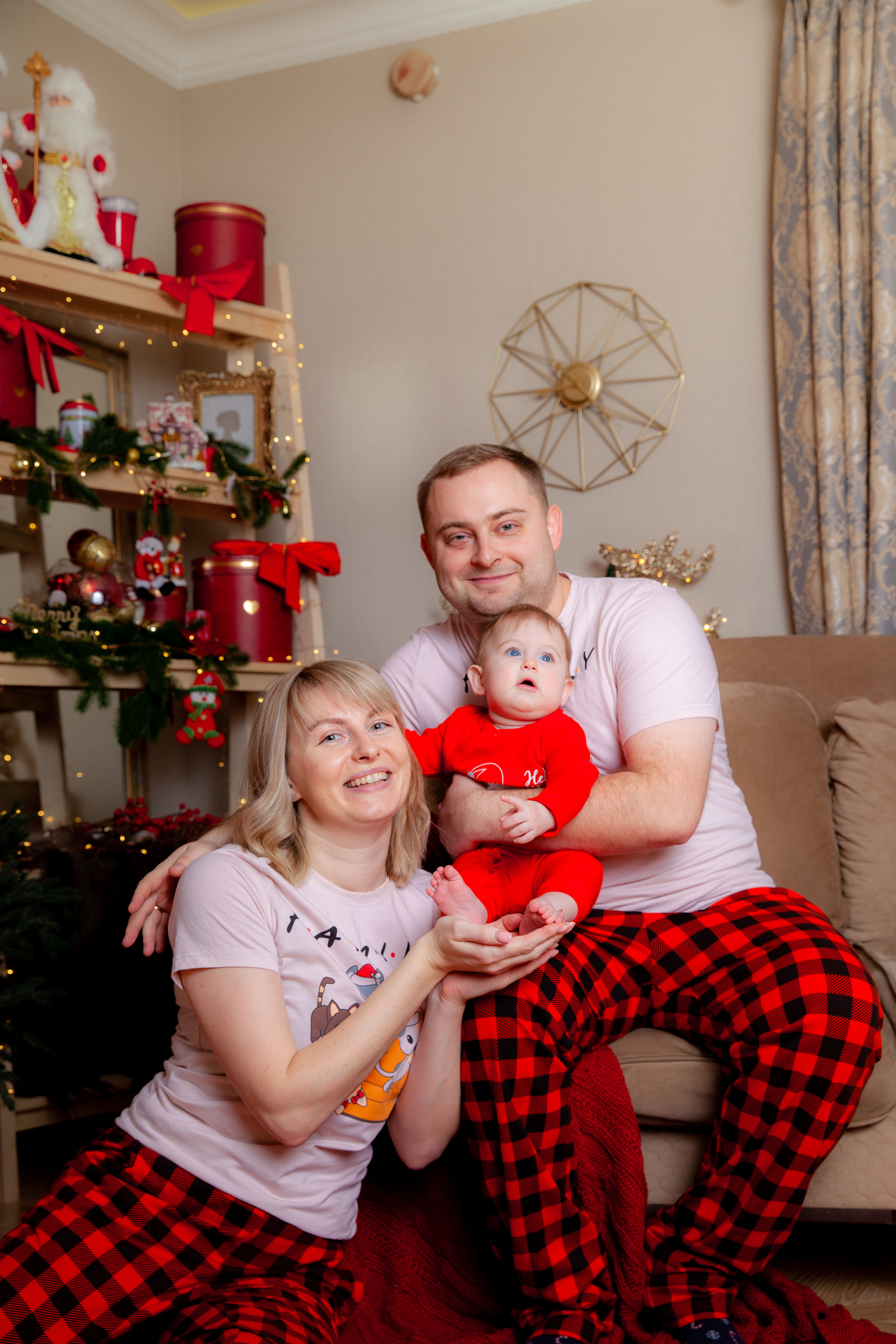 Настя, Никита и Верочка. Новогодняя фотосессия. Фотограф в Железнодорожном и Балашихе