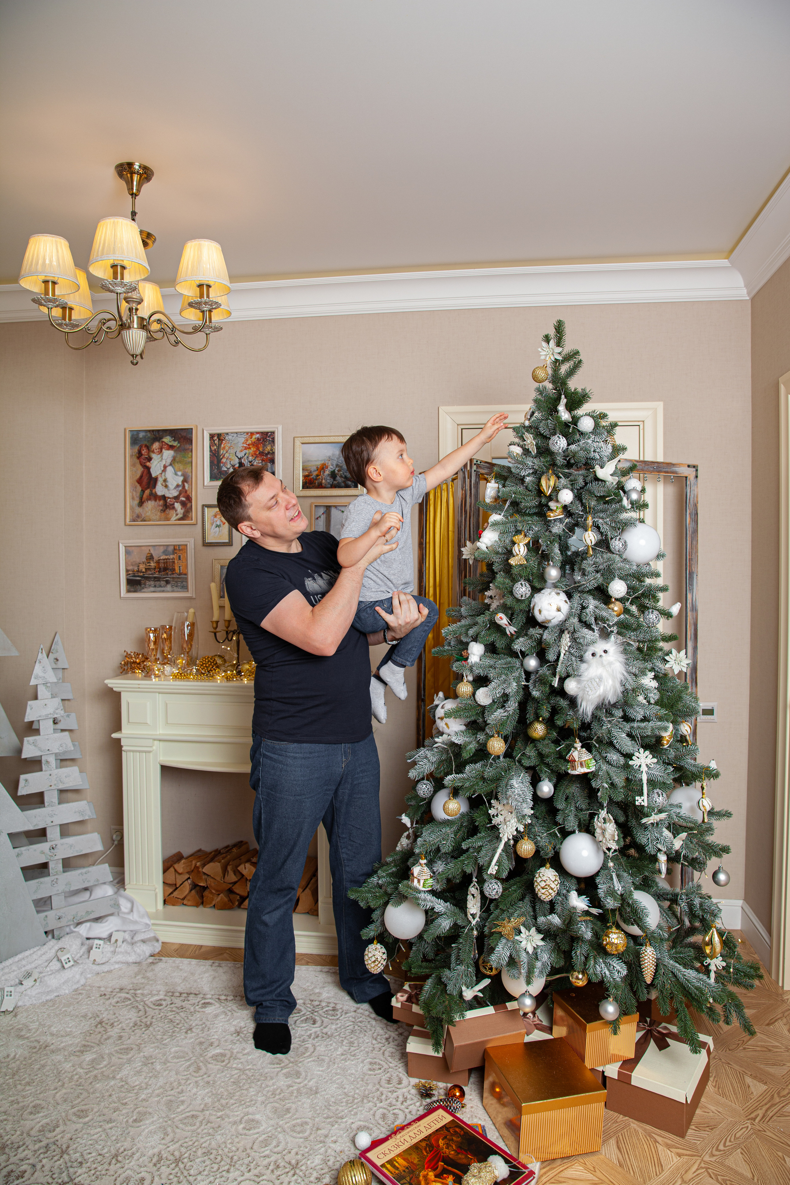 Новогодняя фотосессия беременности для Светланы. Фотограф в Железнодорожном и Балашихе