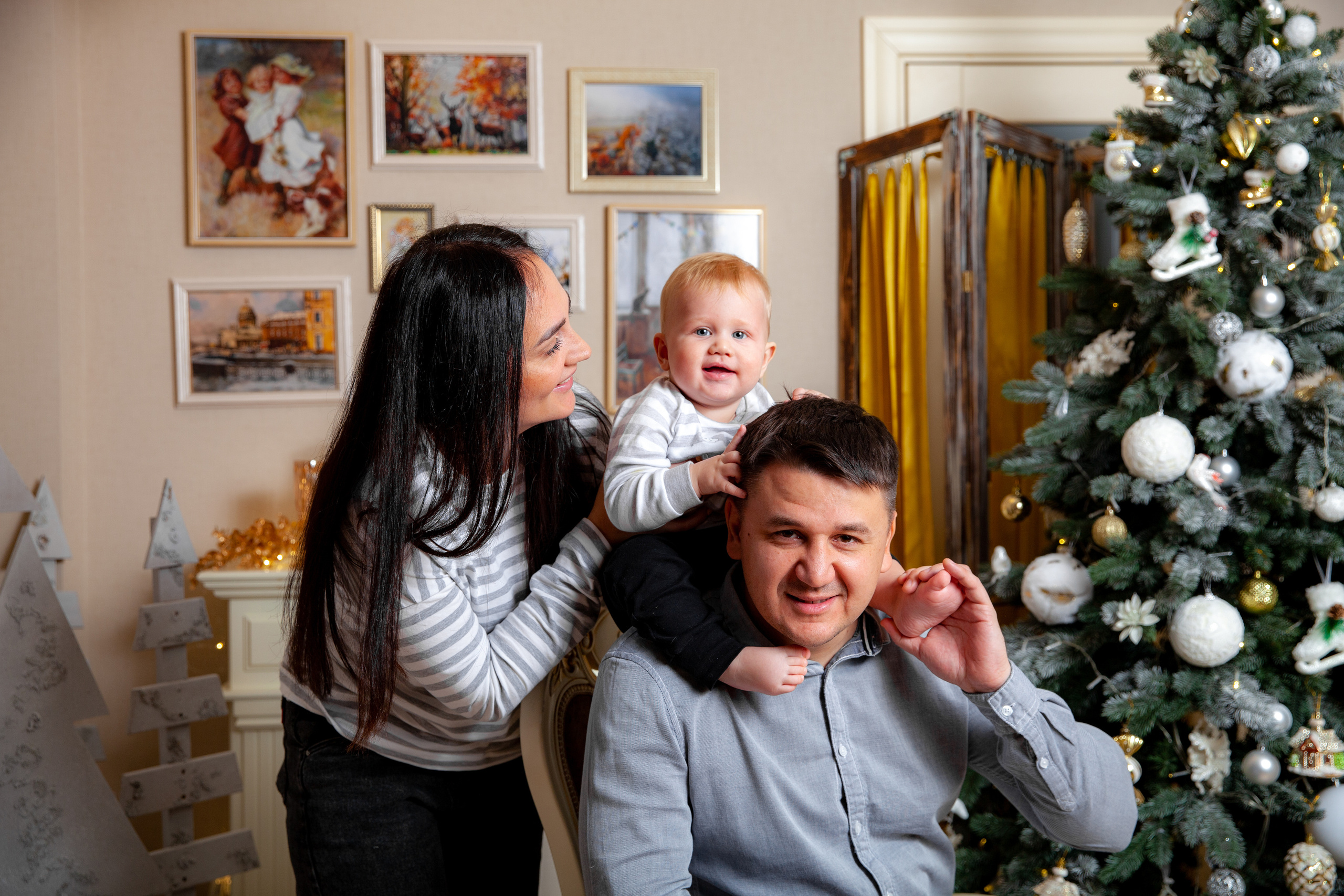 Новогодняя фотосессия для Зарины. Фотограф в Железнодорожном и Балашихе