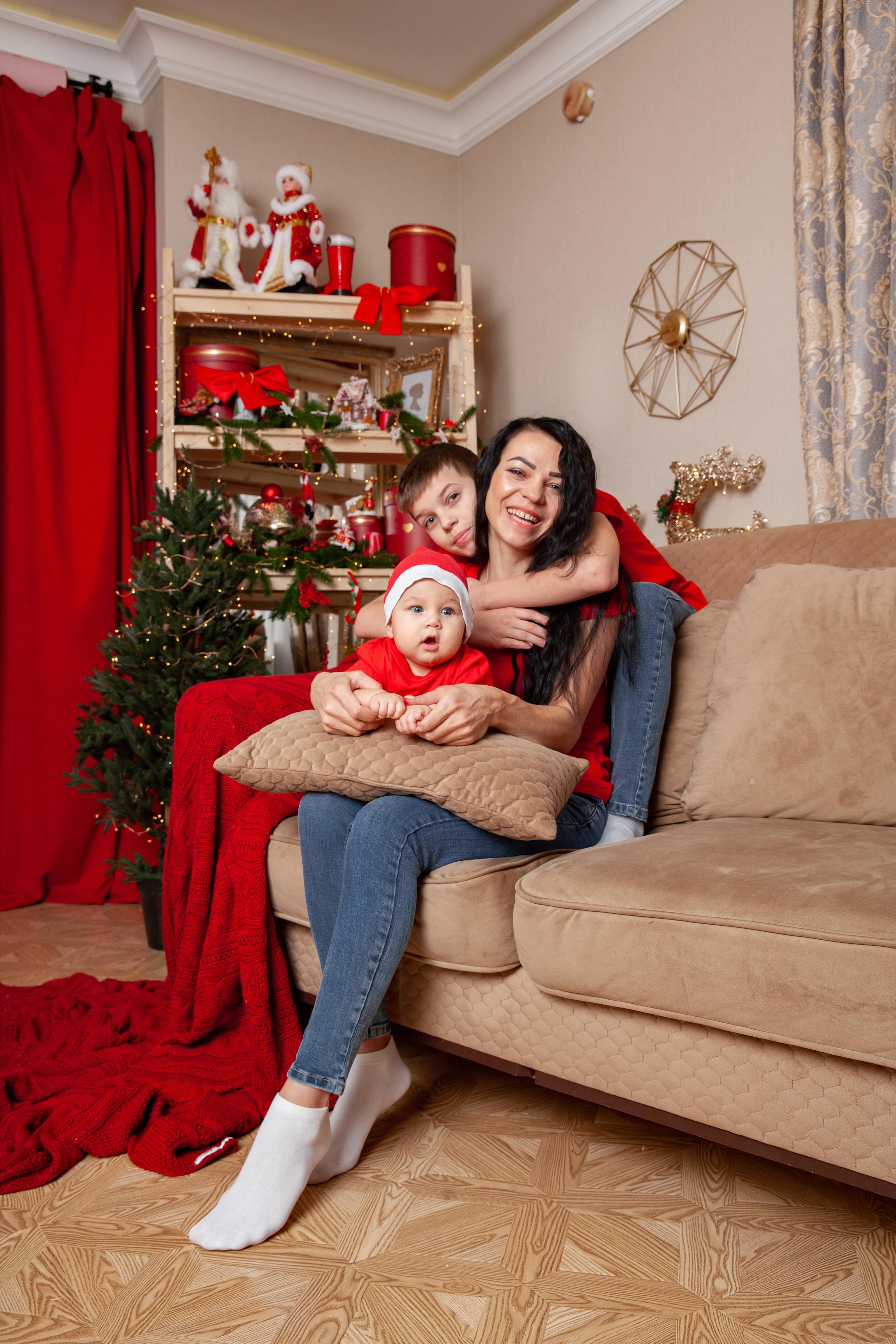 Анна. Новогодняя семейная фотосессия. Фотограф в Железнодорожном и Балашихе