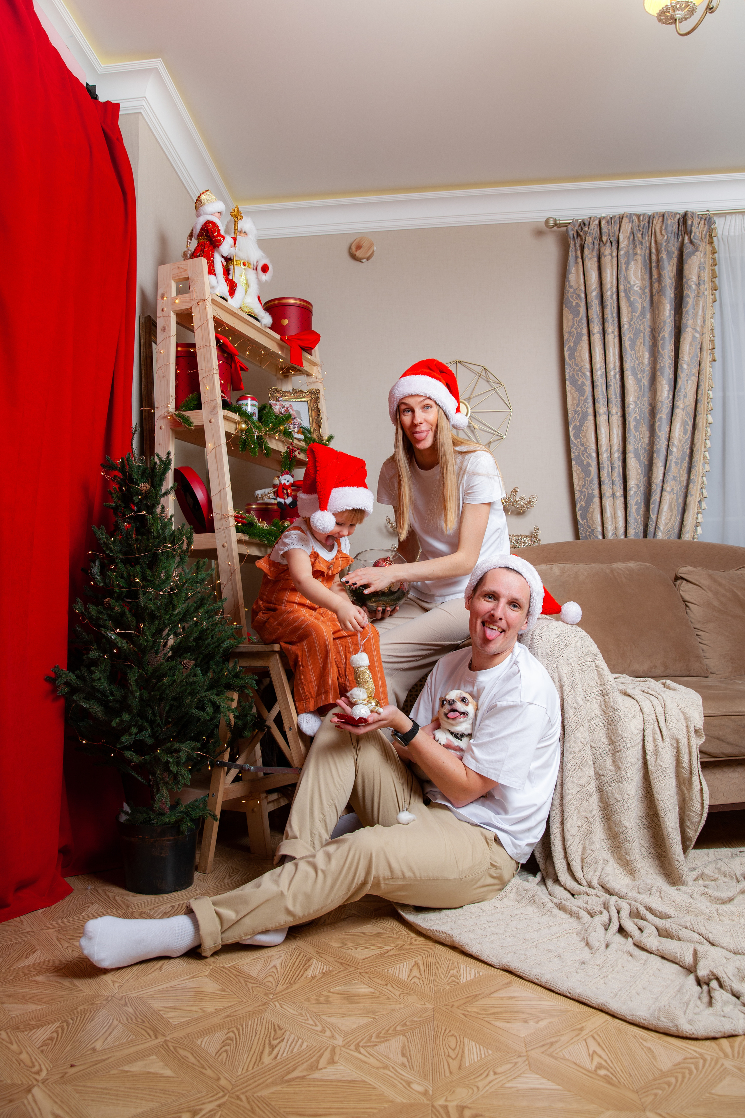 Новогодняя фотосессия для Юли. Фотограф в Железнодорожном и Балашихе