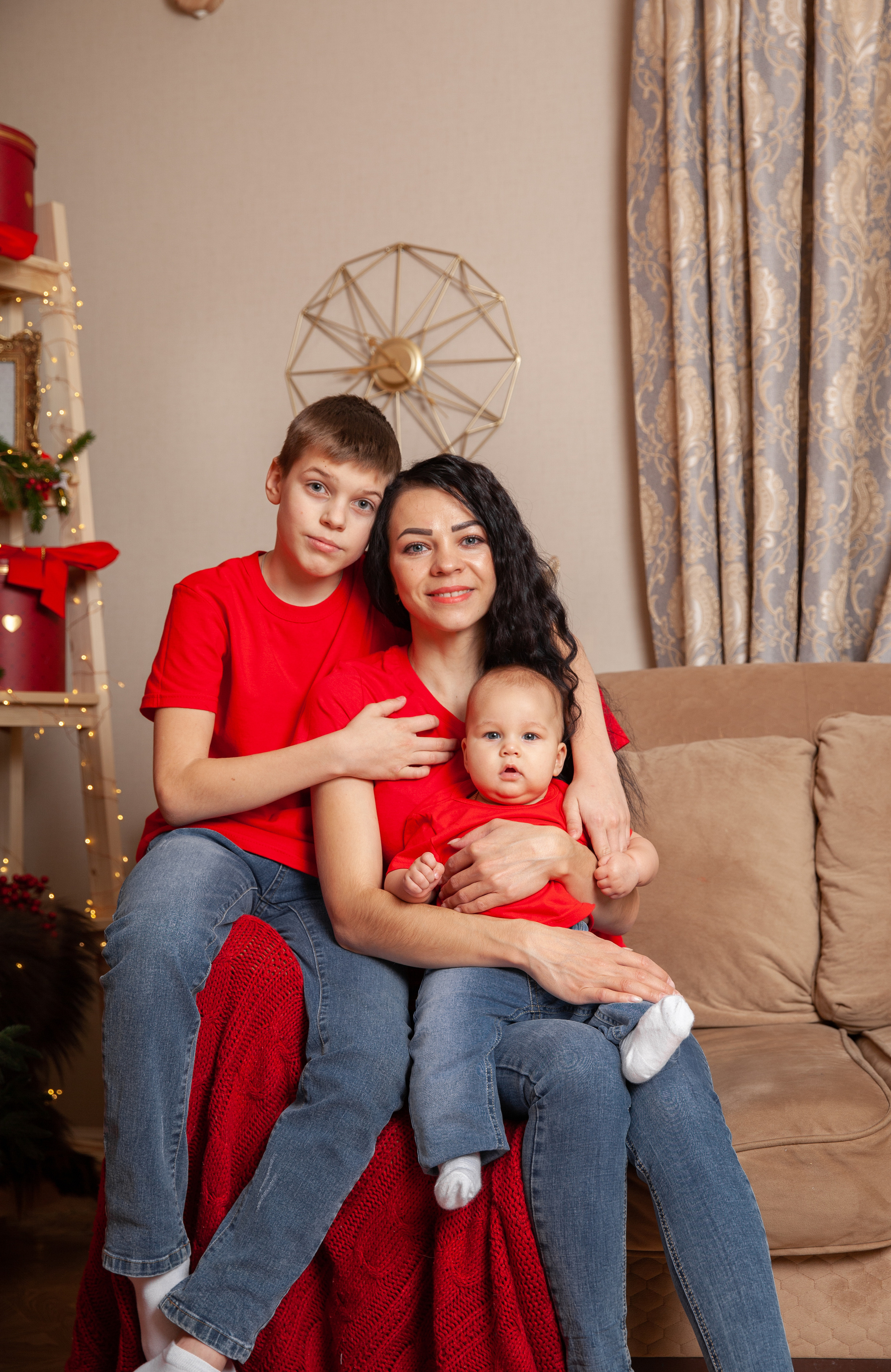 Анна. Новогодняя семейная фотосессия. Фотограф в Железнодорожном и Балашихе