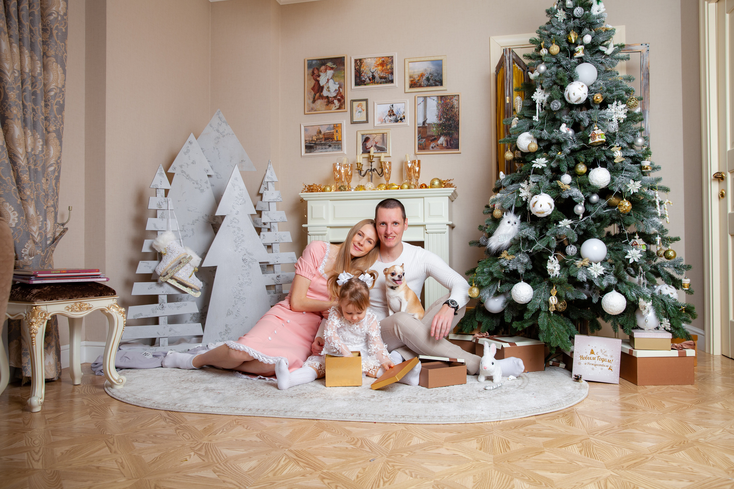 Новогодняя фотосессия для Юли. Фотограф в Железнодорожном и Балашихе