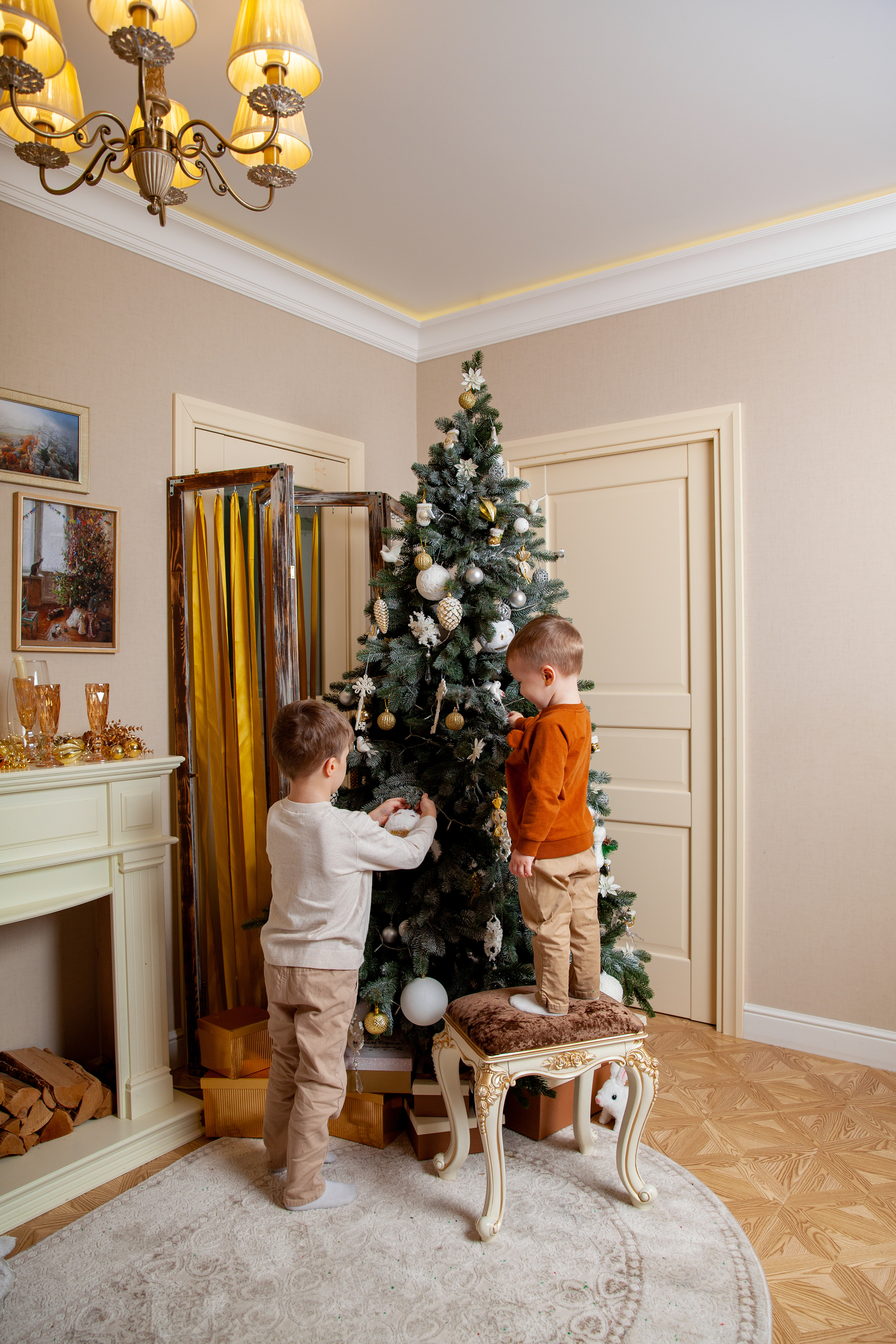 Новогодняя семейная фотосессия. Фотограф в Железнодорожном и Балашихе