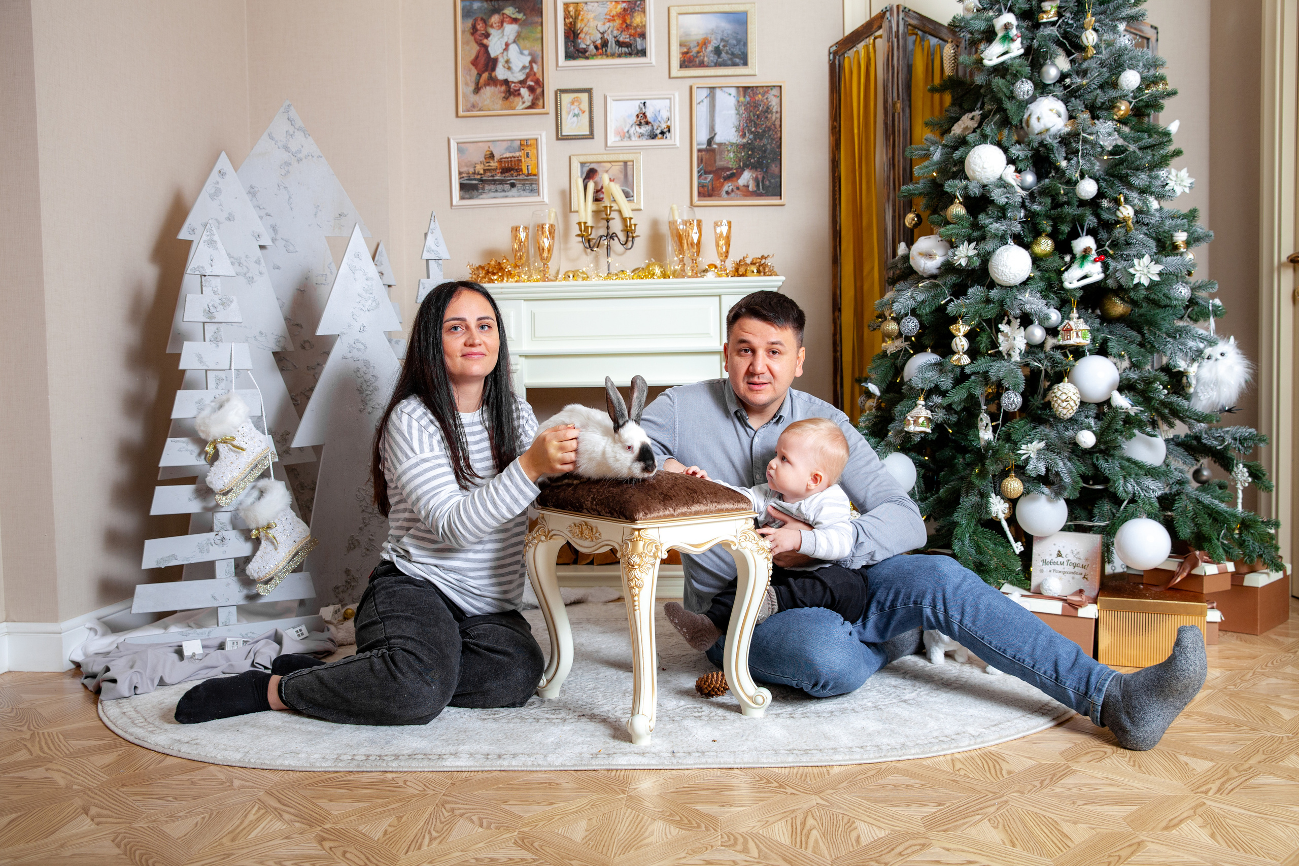 Новогодняя фотосессия для Зарины. Фотограф в Железнодорожном и Балашихе