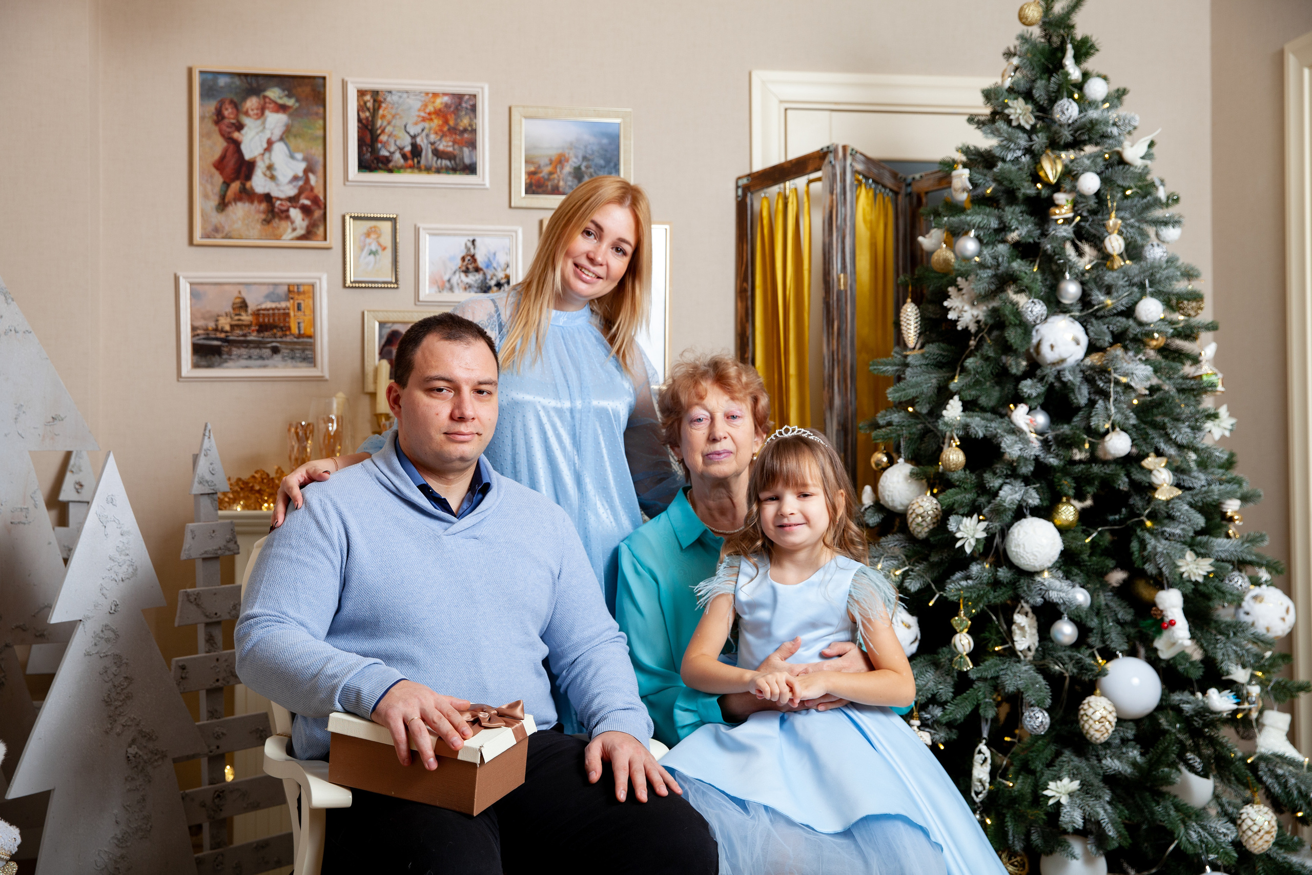 Инна. Новогодняя фотосессия. Фотограф в Железнодорожном и Балашихе