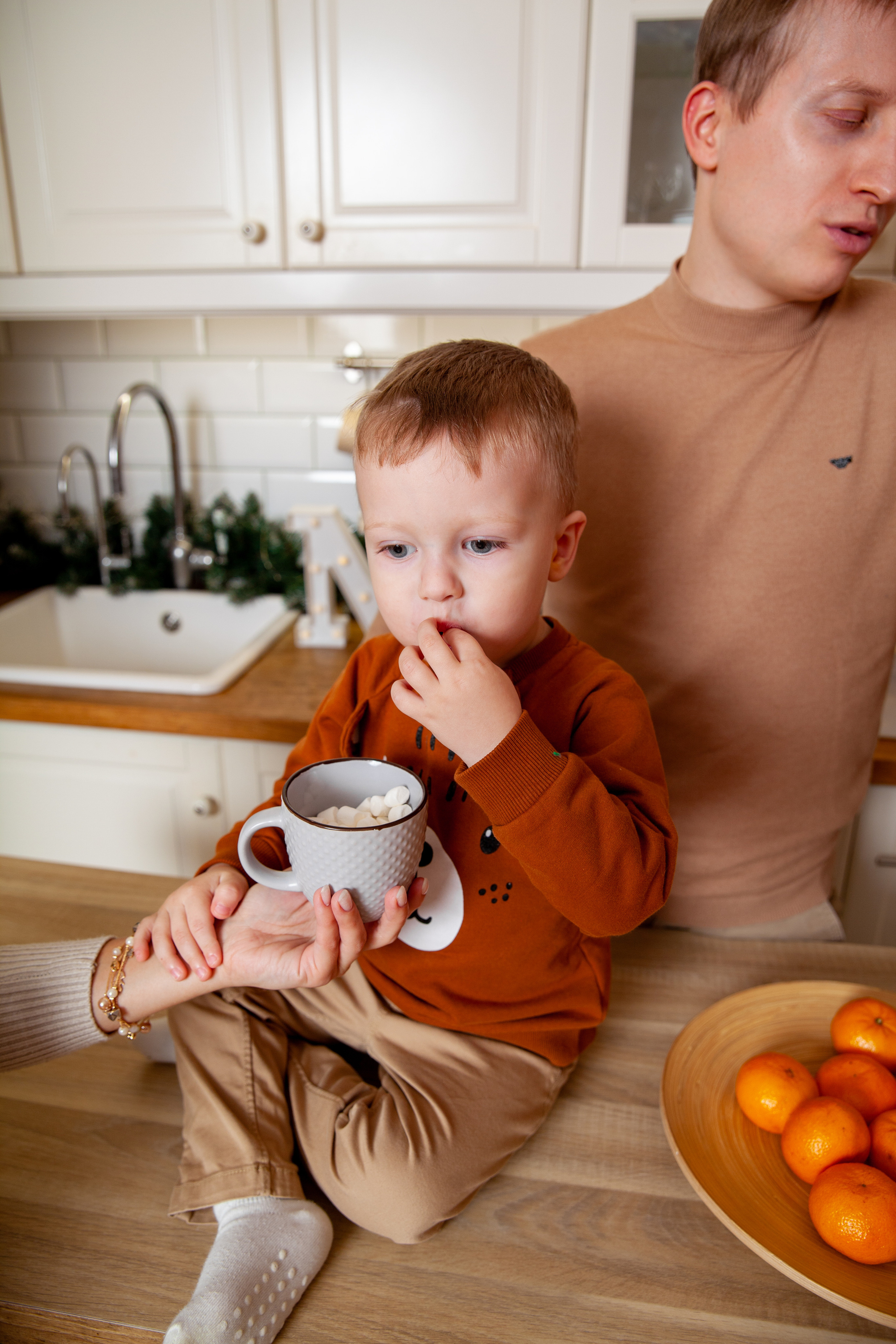 Новогодняя семейная фотосессия. Фотограф в Железнодорожном и Балашихе