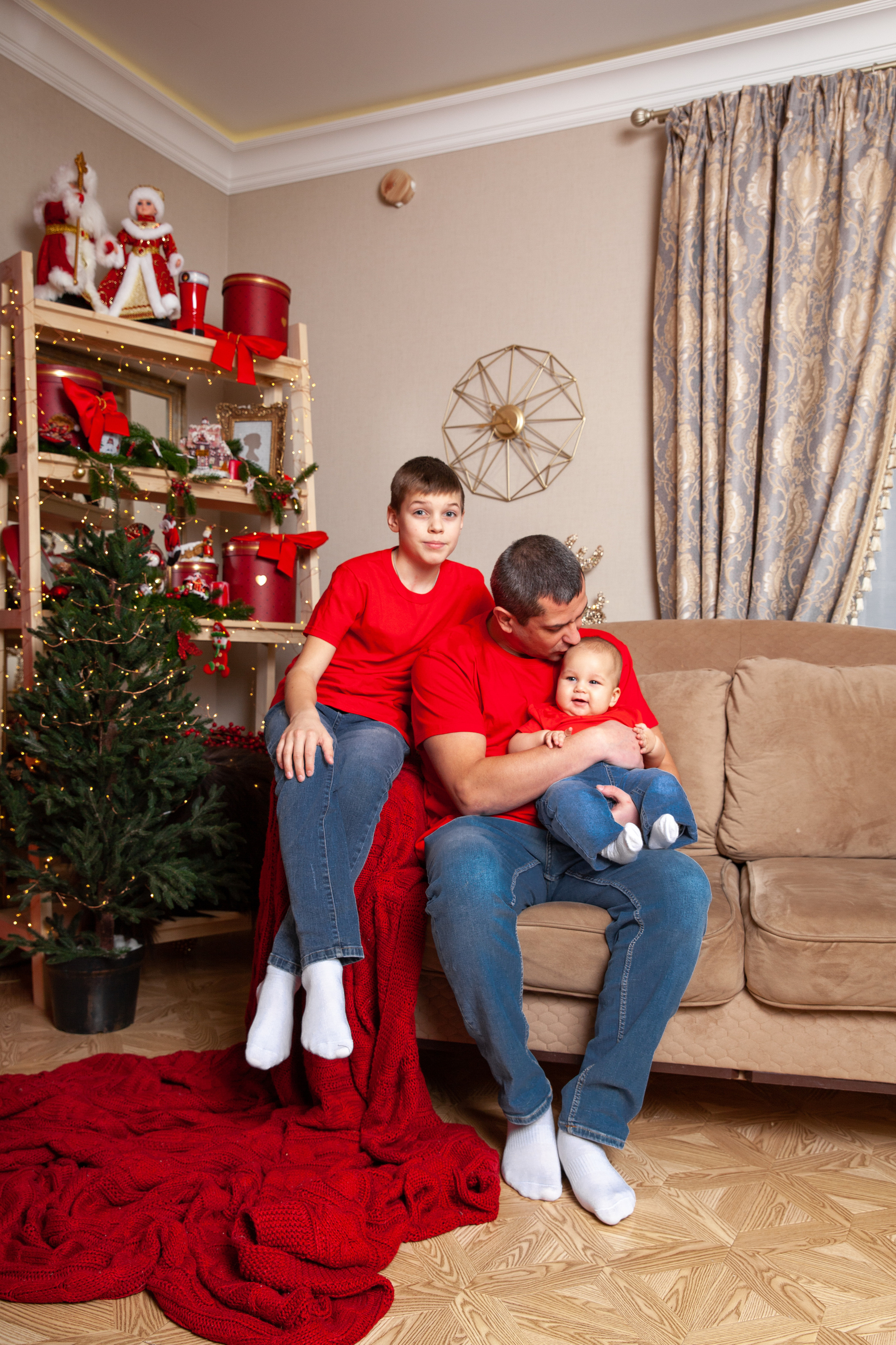 Анна. Новогодняя семейная фотосессия. Фотограф в Железнодорожном и Балашихе