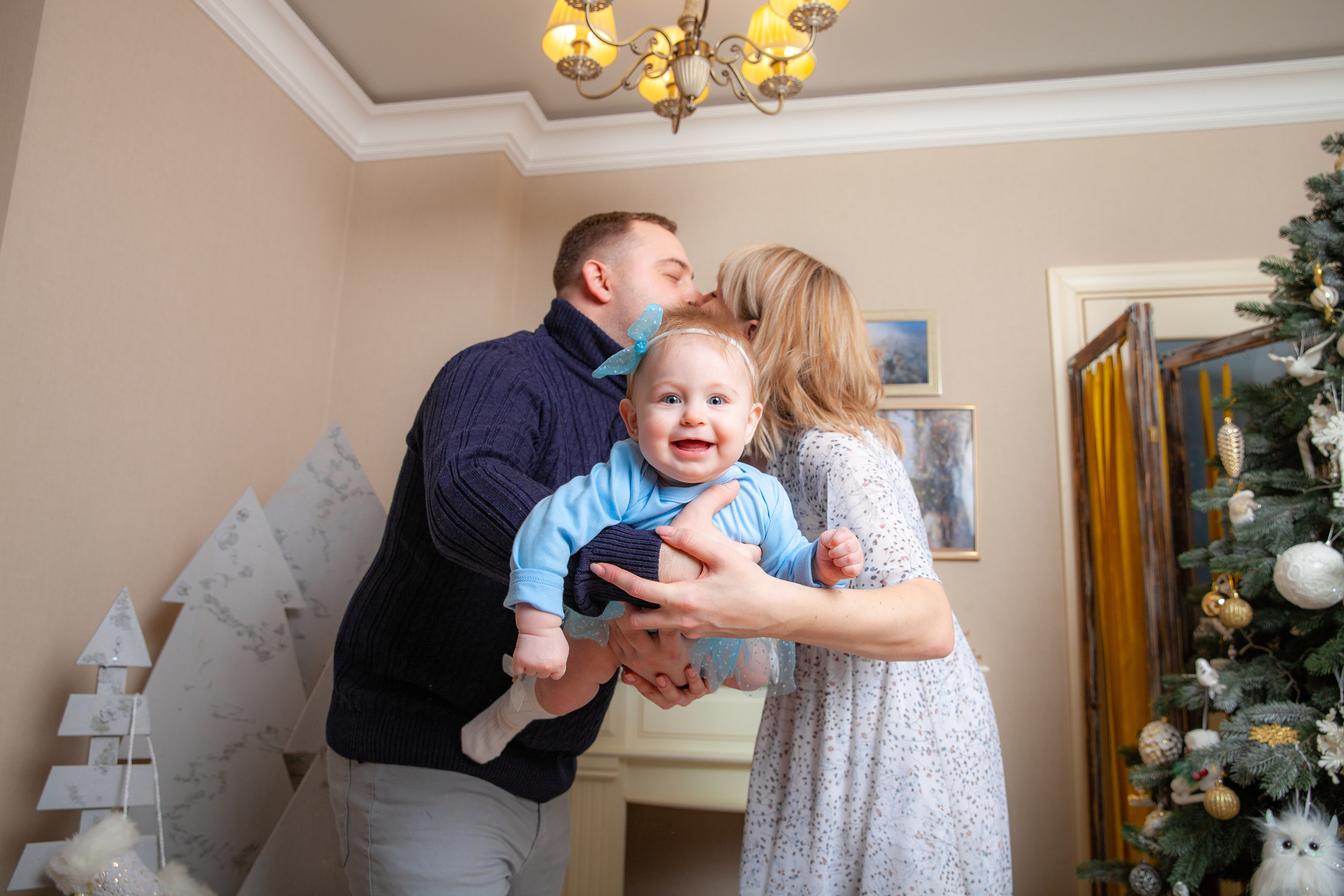 Настя, Никита и Верочка. Новогодняя фотосессия. Фотограф в Железнодорожном и Балашихе