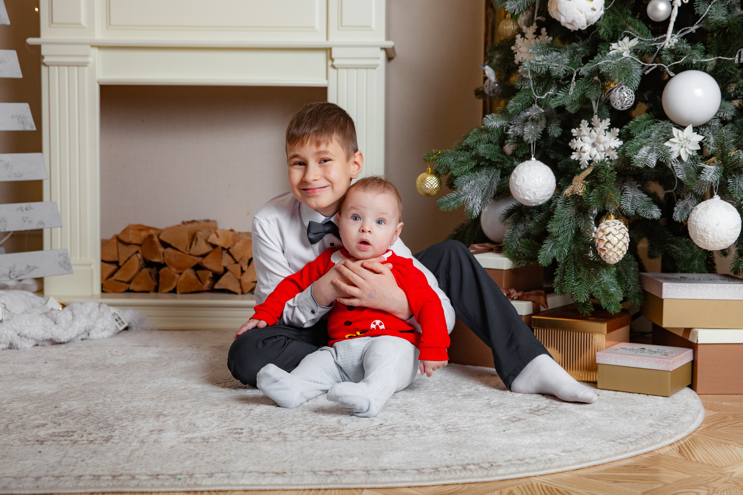 Новогодняя фотосессия для Оли и семьи. Фотограф в Железнодорожном и Балашихе