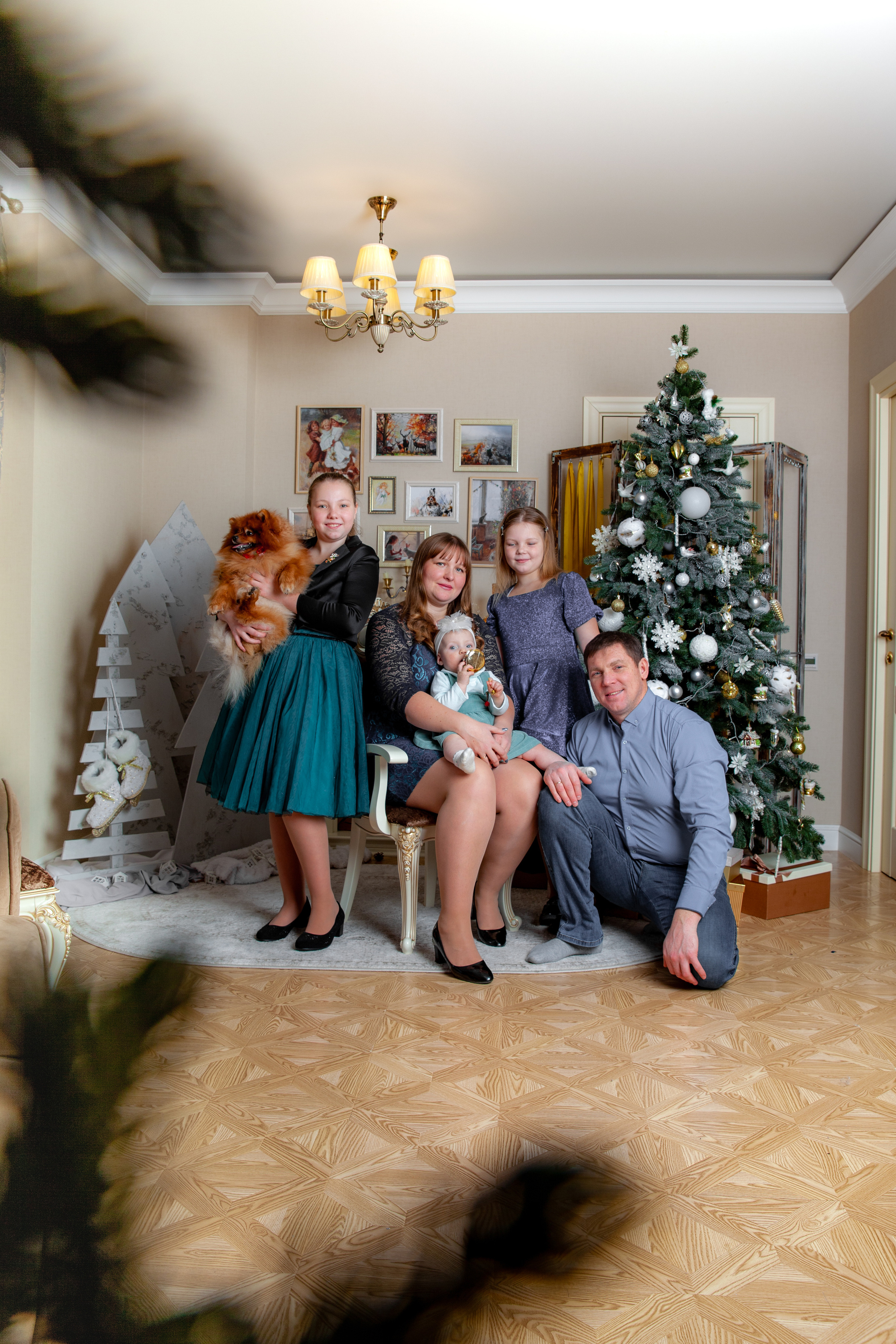 Новогодняя фотосессия для Елены. Фотограф в Железнодорожном и Балашихе