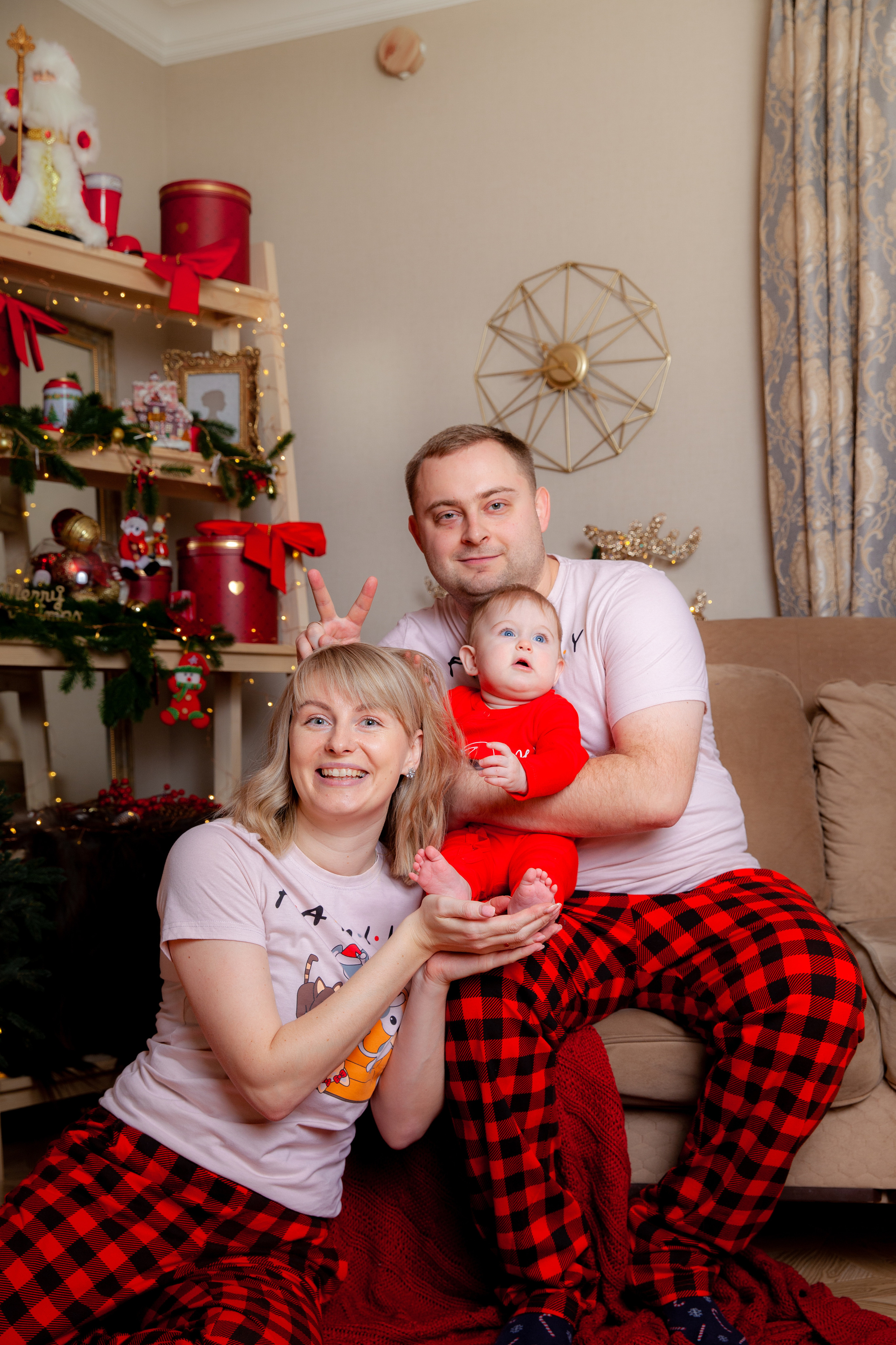 Настя, Никита и Верочка. Новогодняя фотосессия. Фотограф в Железнодорожном и Балашихе