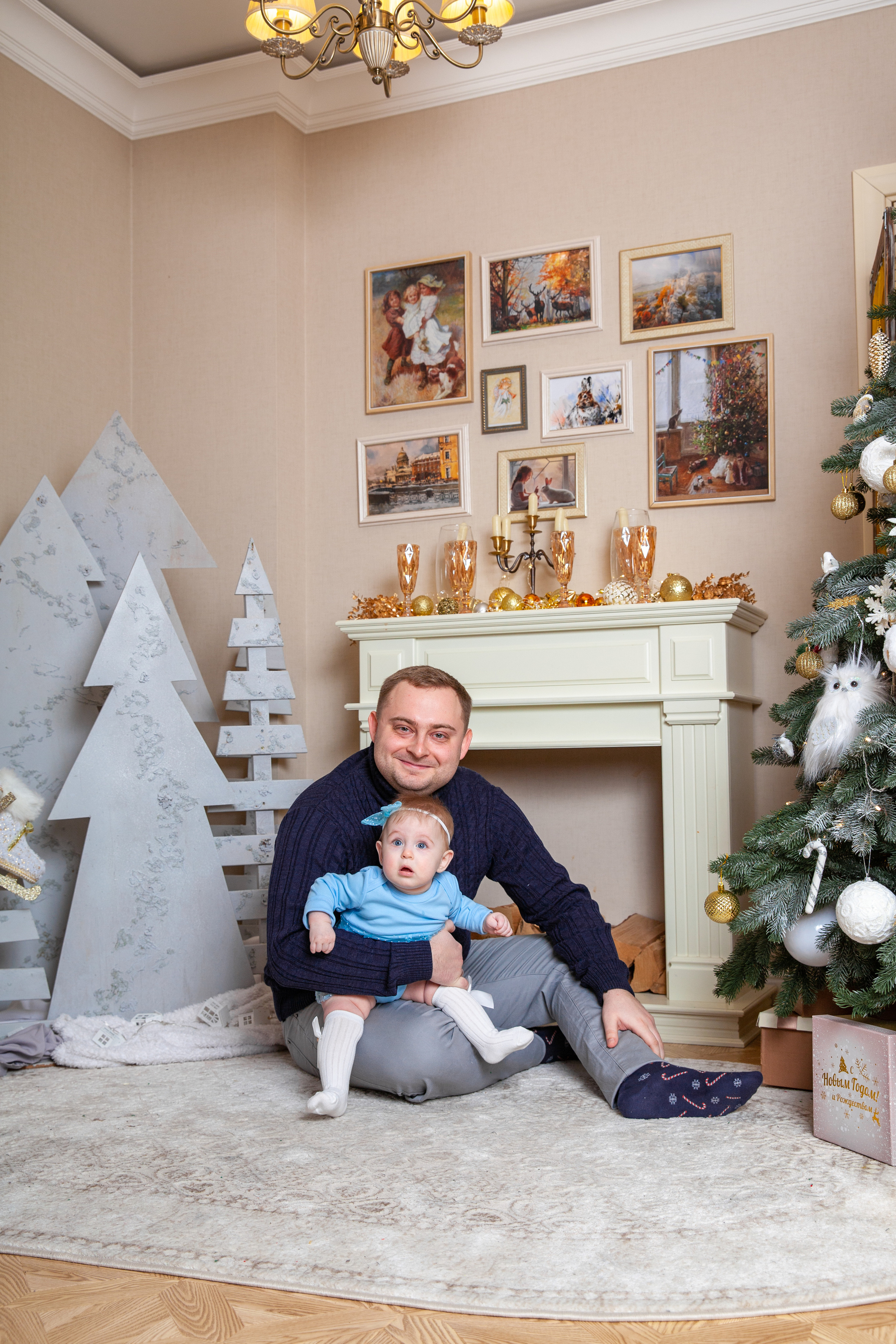 Настя, Никита и Верочка. Новогодняя фотосессия. Фотограф в Железнодорожном и Балашихе