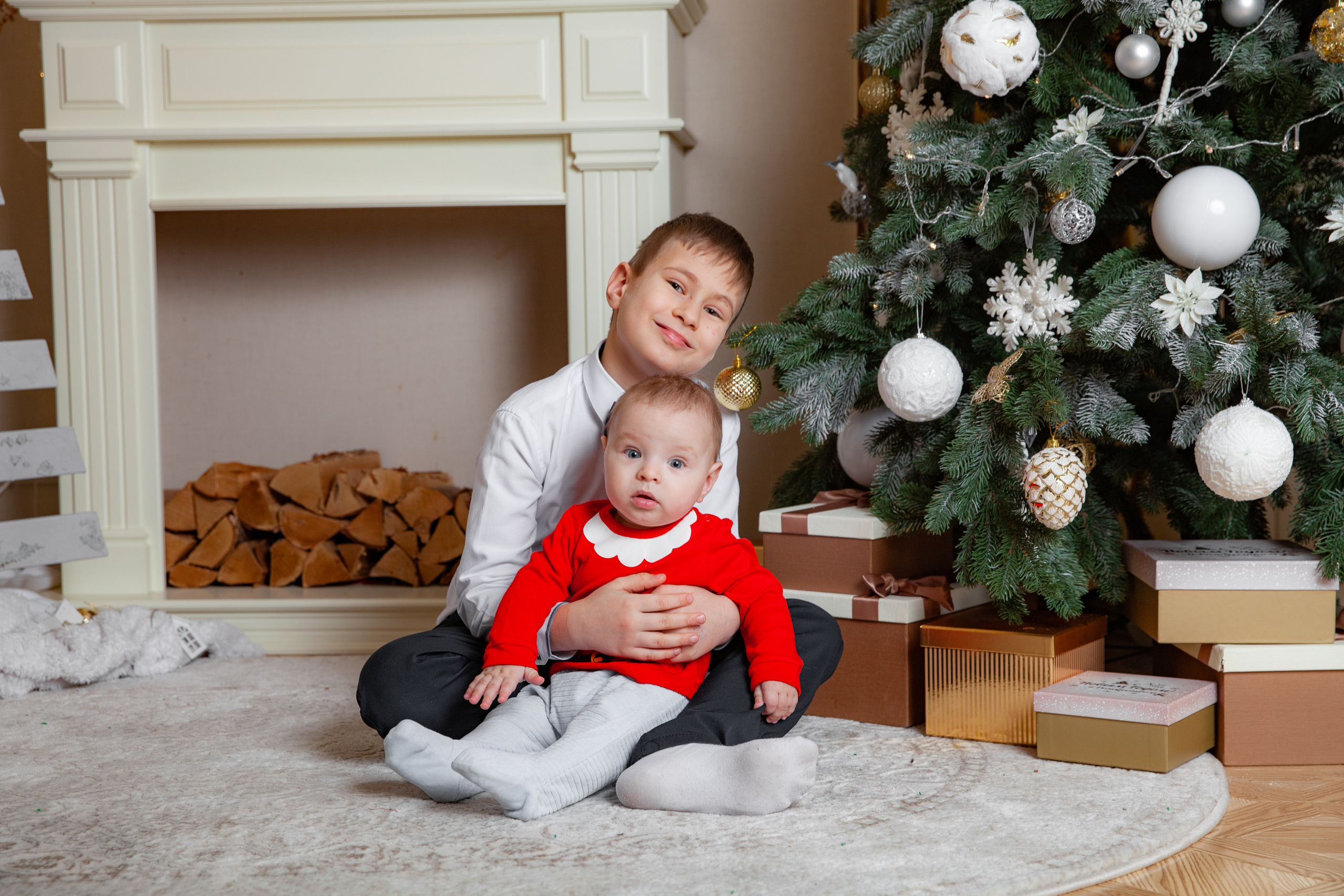 Новогодняя фотосессия для Оли и семьи. Фотограф в Железнодорожном и Балашихе