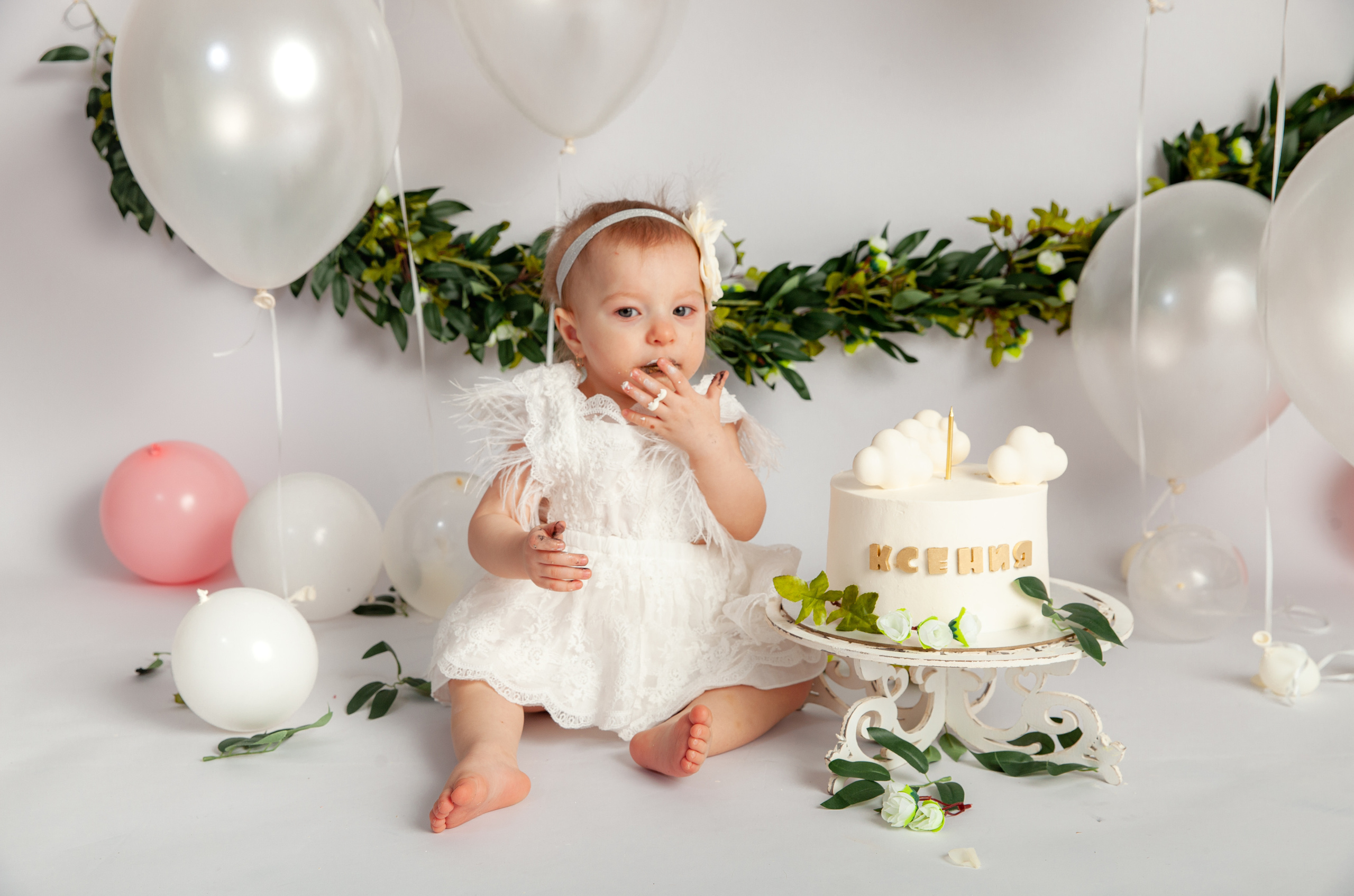 Фотосессия годовасия. Ксения. Фотограф в Железнодорожном и Балашихе