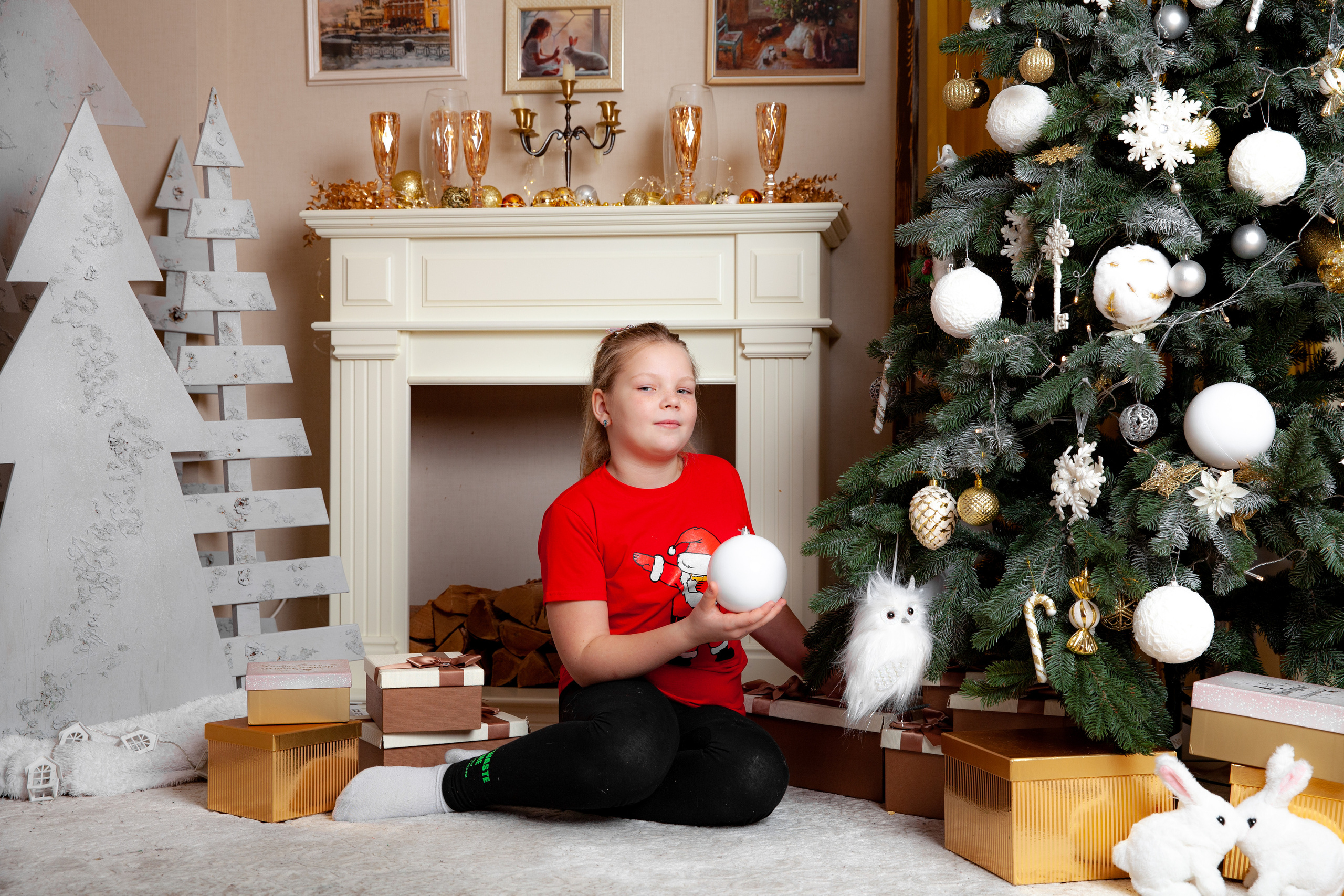 Новогодняя фотосессия для Елены. Фотограф в Железнодорожном и Балашихе