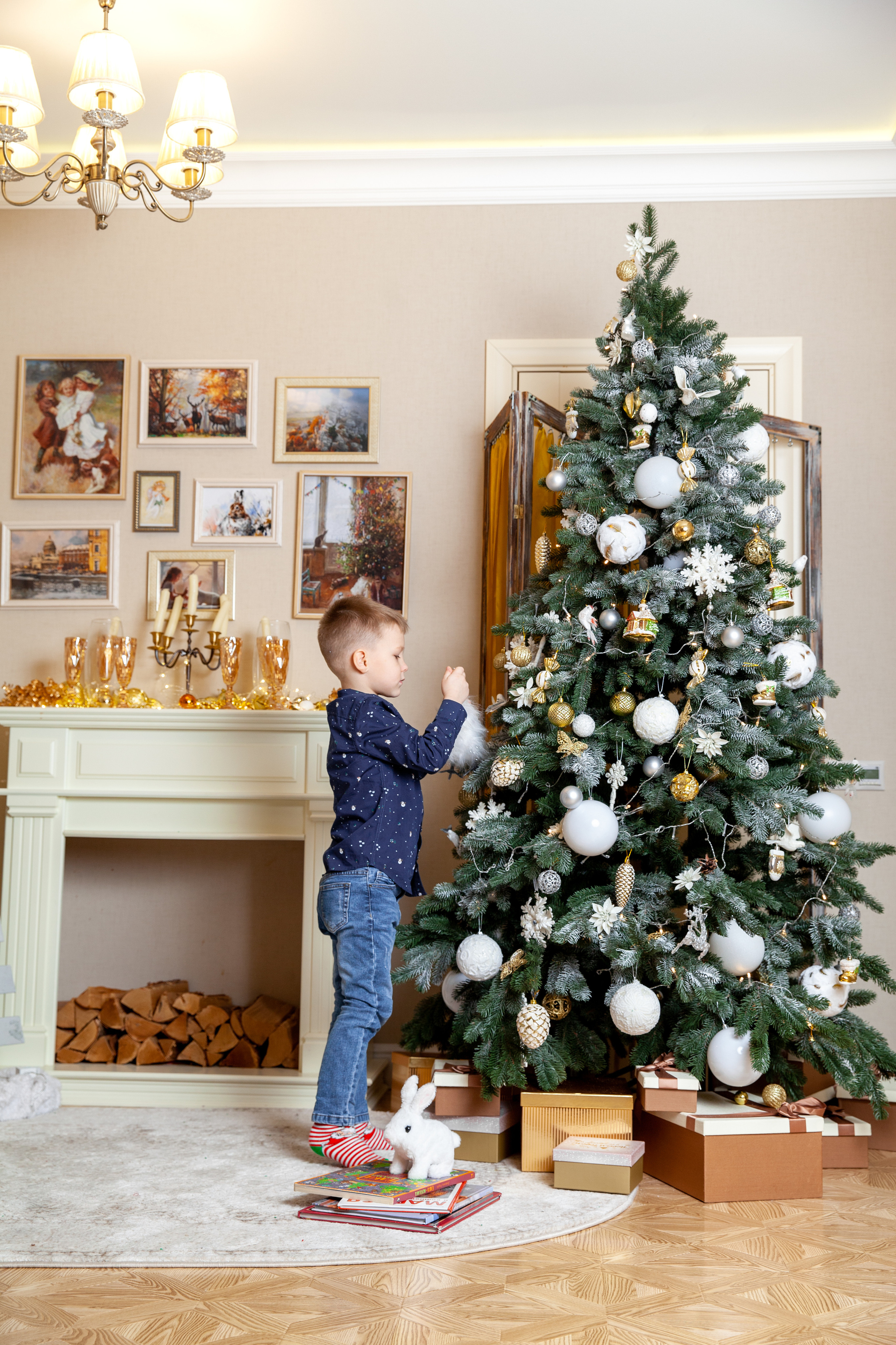 Новогодняя семейная фотосессия для Анастасии. Фотограф в Железнодорожном и Балашихе