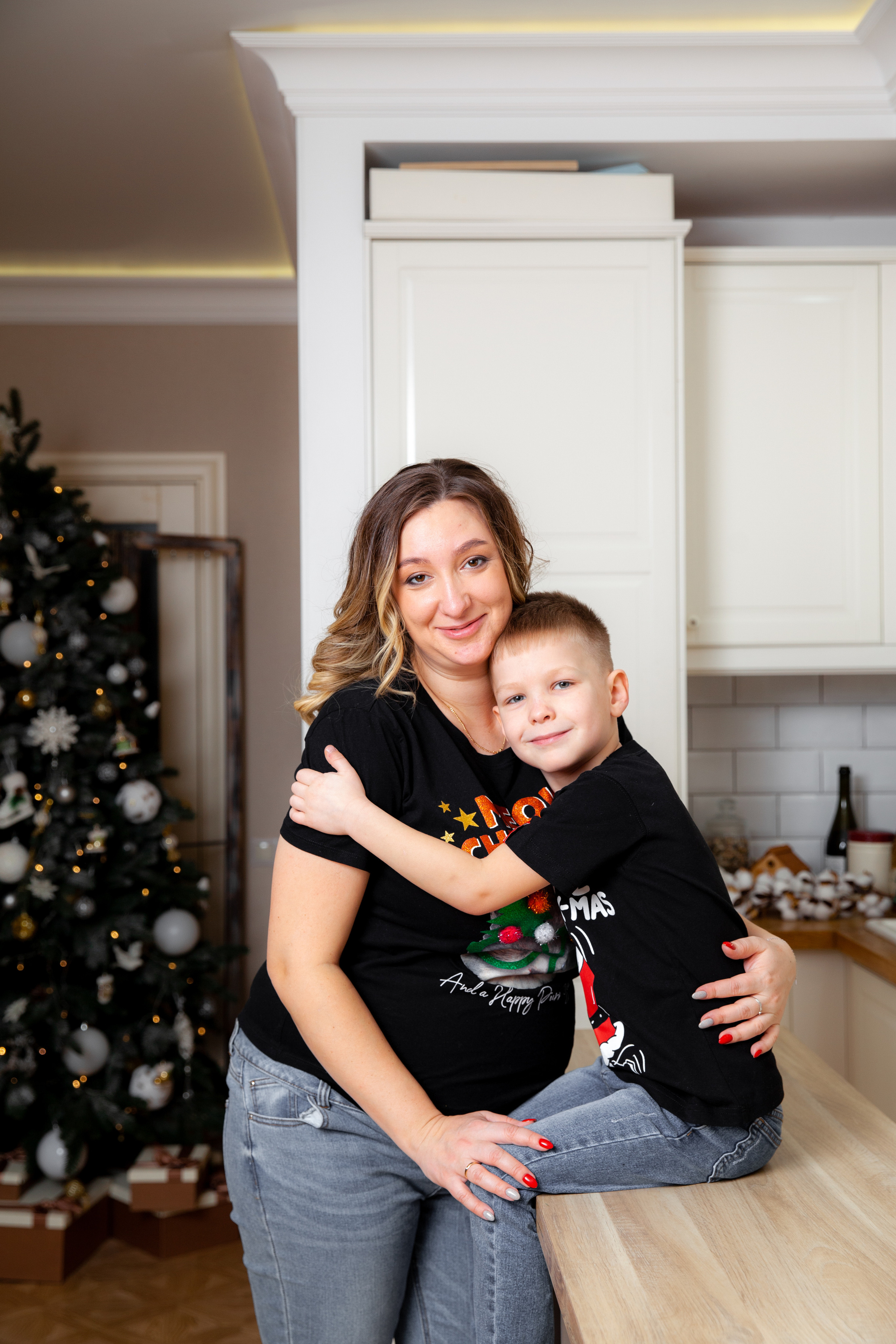 Новогодняя семейная фотосессия для Анастасии. Фотограф в Железнодорожном и Балашихе