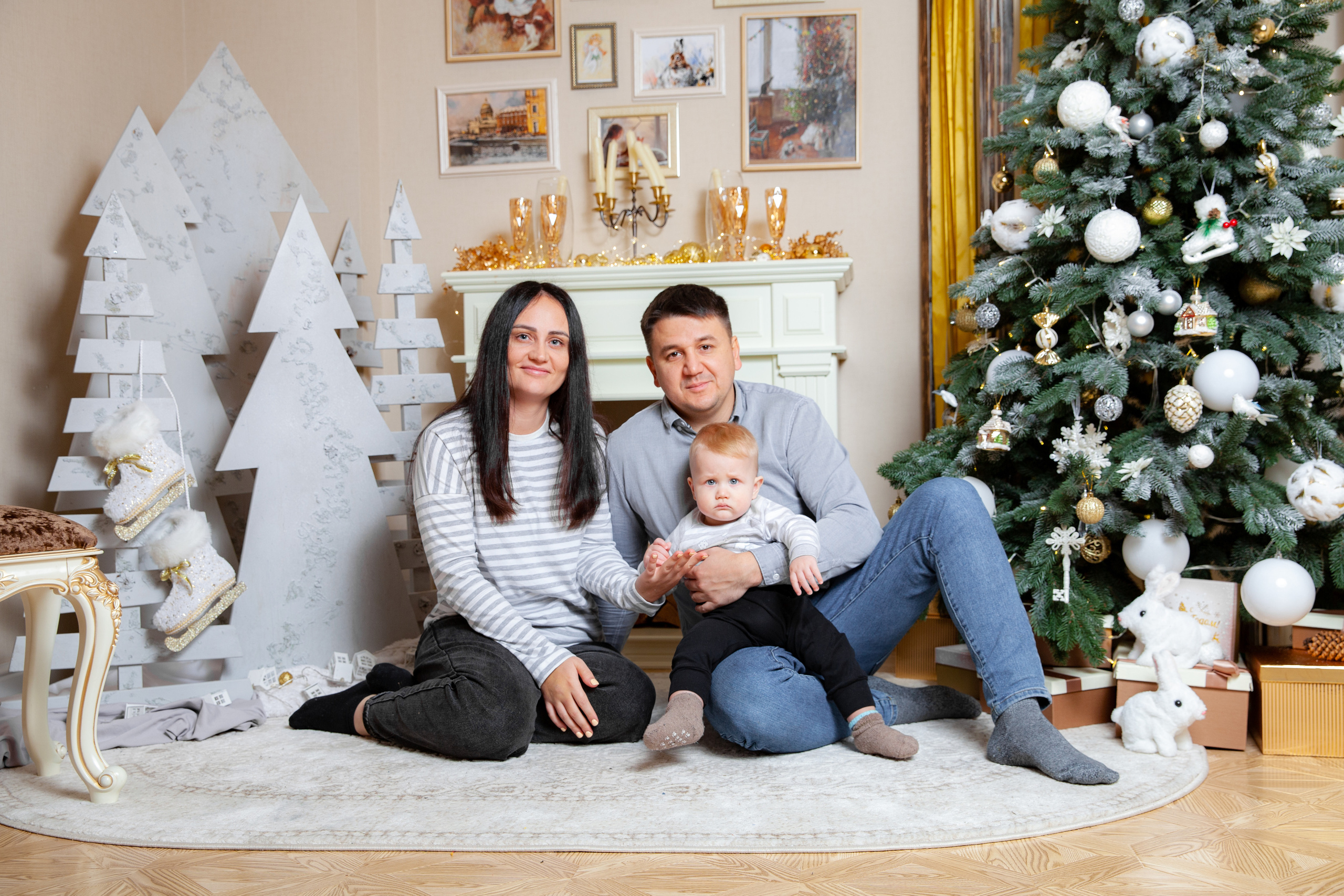 Новогодняя фотосессия для Зарины. Фотограф в Железнодорожном и Балашихе