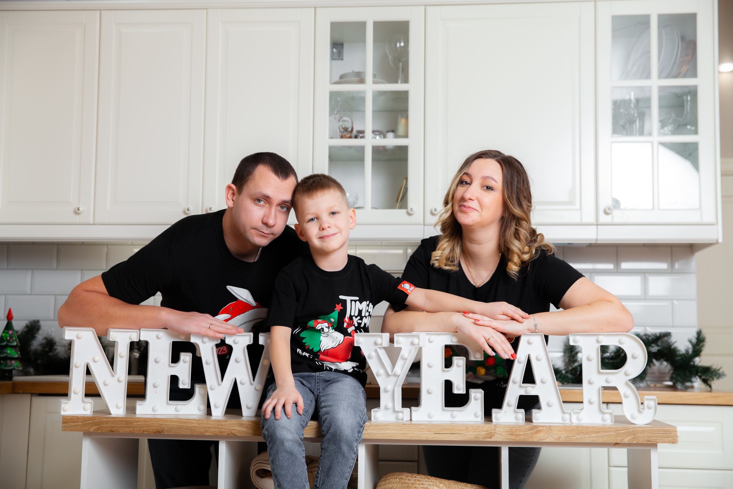 Новогодняя семейная фотосессия для Анастасии. Фотограф в Железнодорожном и Балашихе