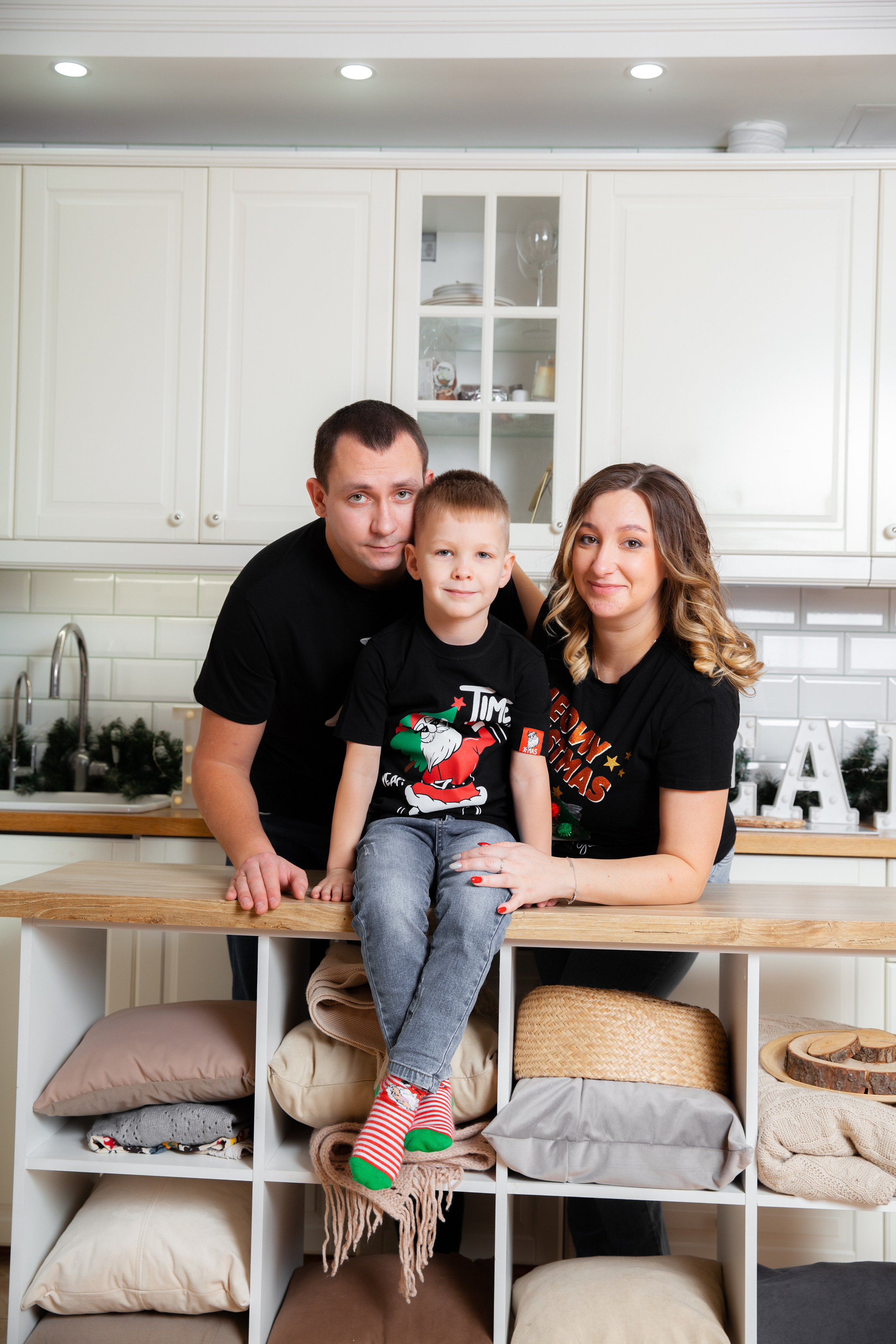 Новогодняя семейная фотосессия для Анастасии. Фотограф в Железнодорожном и Балашихе