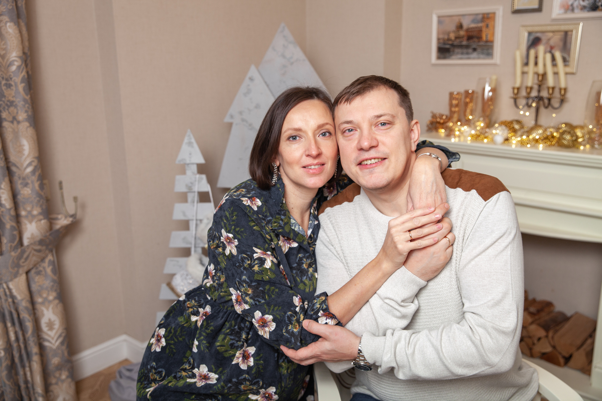 Новогодняя фотосессия беременности для Светланы. Фотограф в Железнодорожном и Балашихе