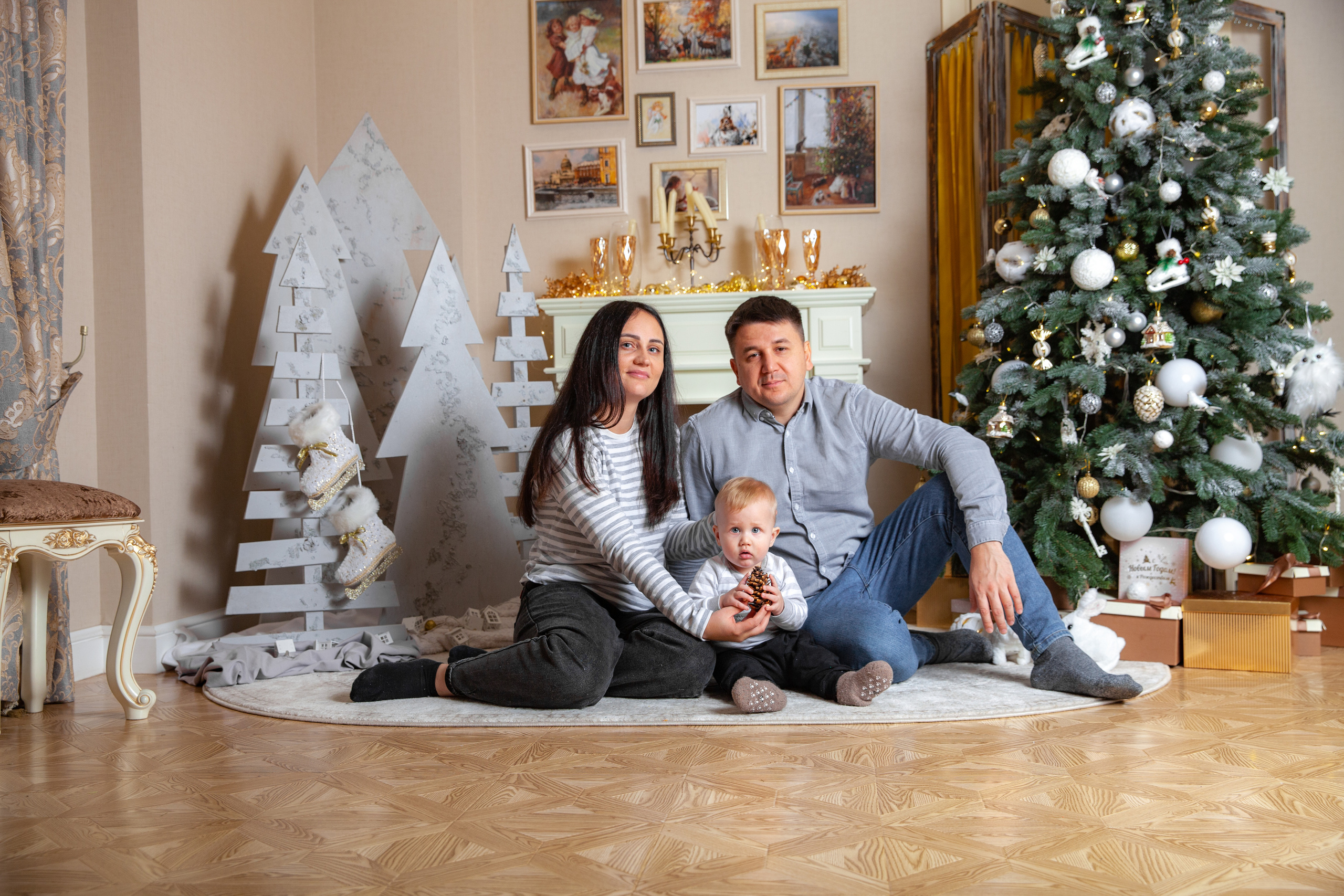 Новогодняя фотосессия для Зарины. Фотограф в Железнодорожном и Балашихе