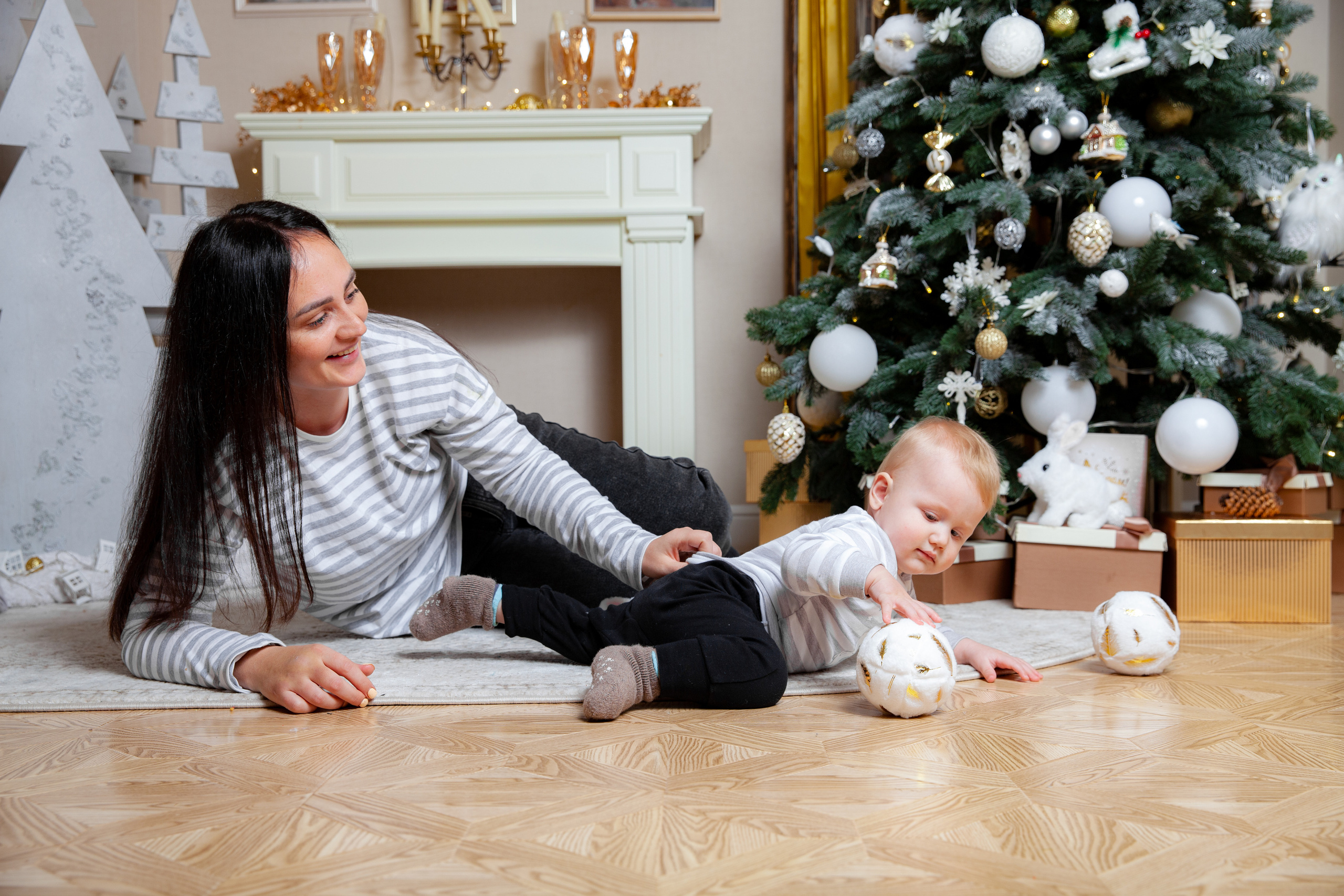 Новогодняя фотосессия для Зарины. Фотограф в Железнодорожном и Балашихе