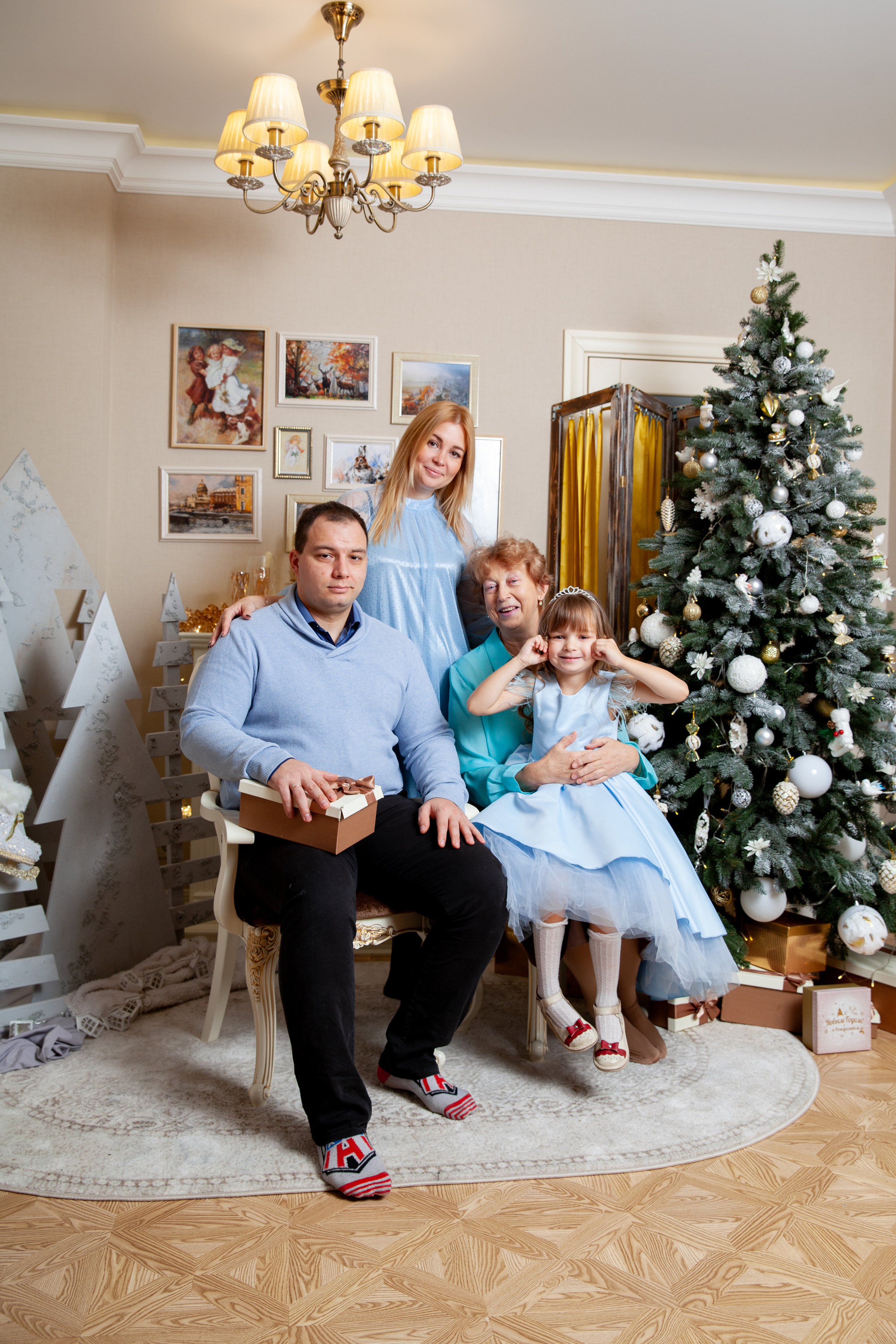 Инна. Новогодняя фотосессия. Фотограф в Железнодорожном и Балашихе