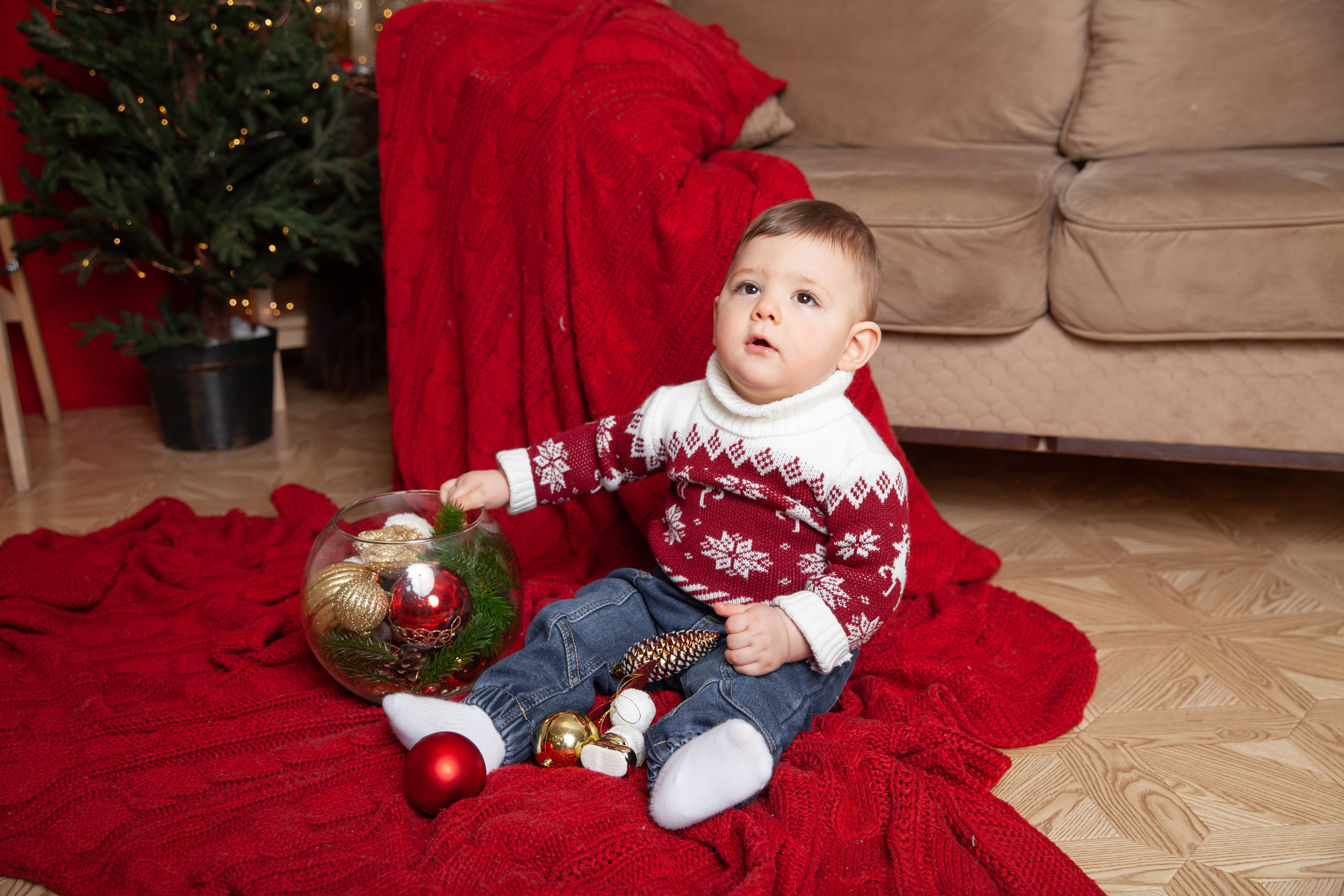 Новогодняя фотосессия для Марины. Фотограф в Железнодорожном и Балашихе