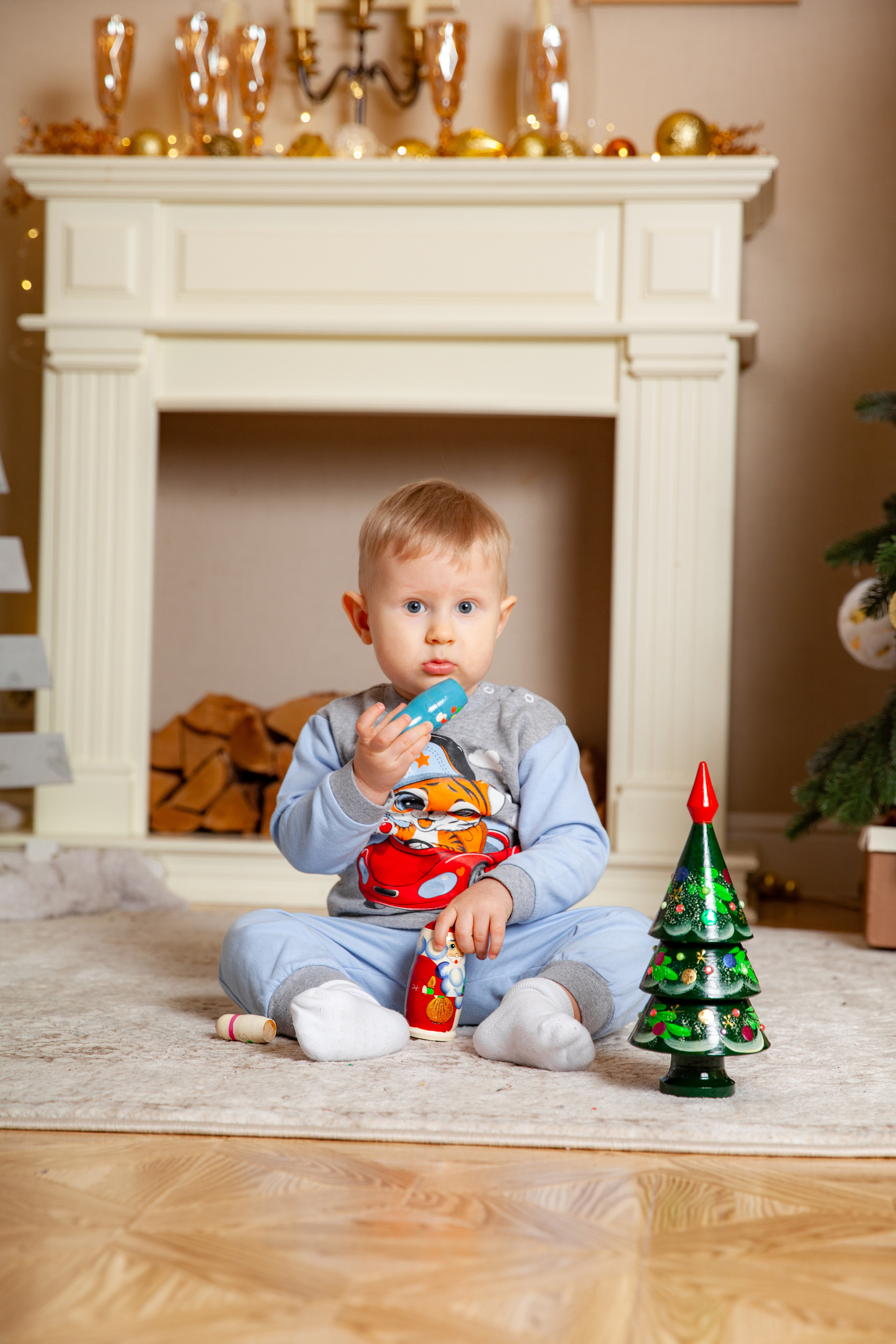 Новогодняя фотосессия для Виталия, Яны и Дани. Фотограф в Железнодорожном и Балашихе